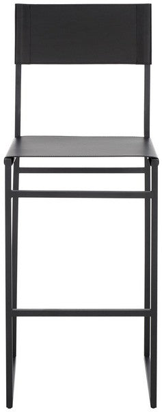 Layne Barstool, BST3021 | Safavieh - Black 