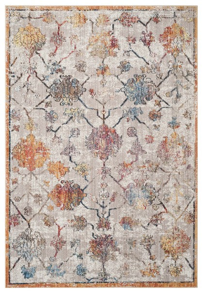 Bristol 444 Rug | Safavieh - BTL444 - Grey / Orange