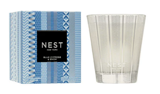 NEST Blue Cypress & Snow Classic Candle