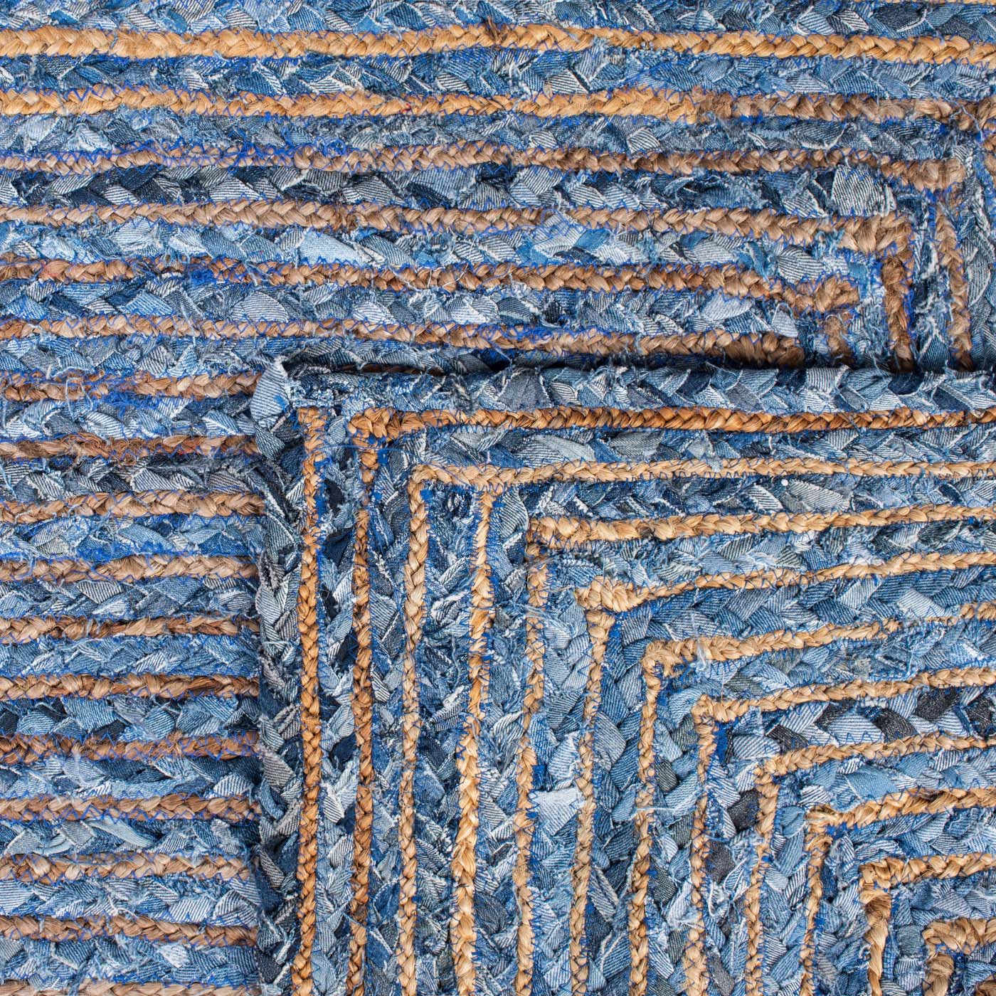 Safavieh Cape Cod 202 Rug, Natural, CAP202 - Blue / Natural