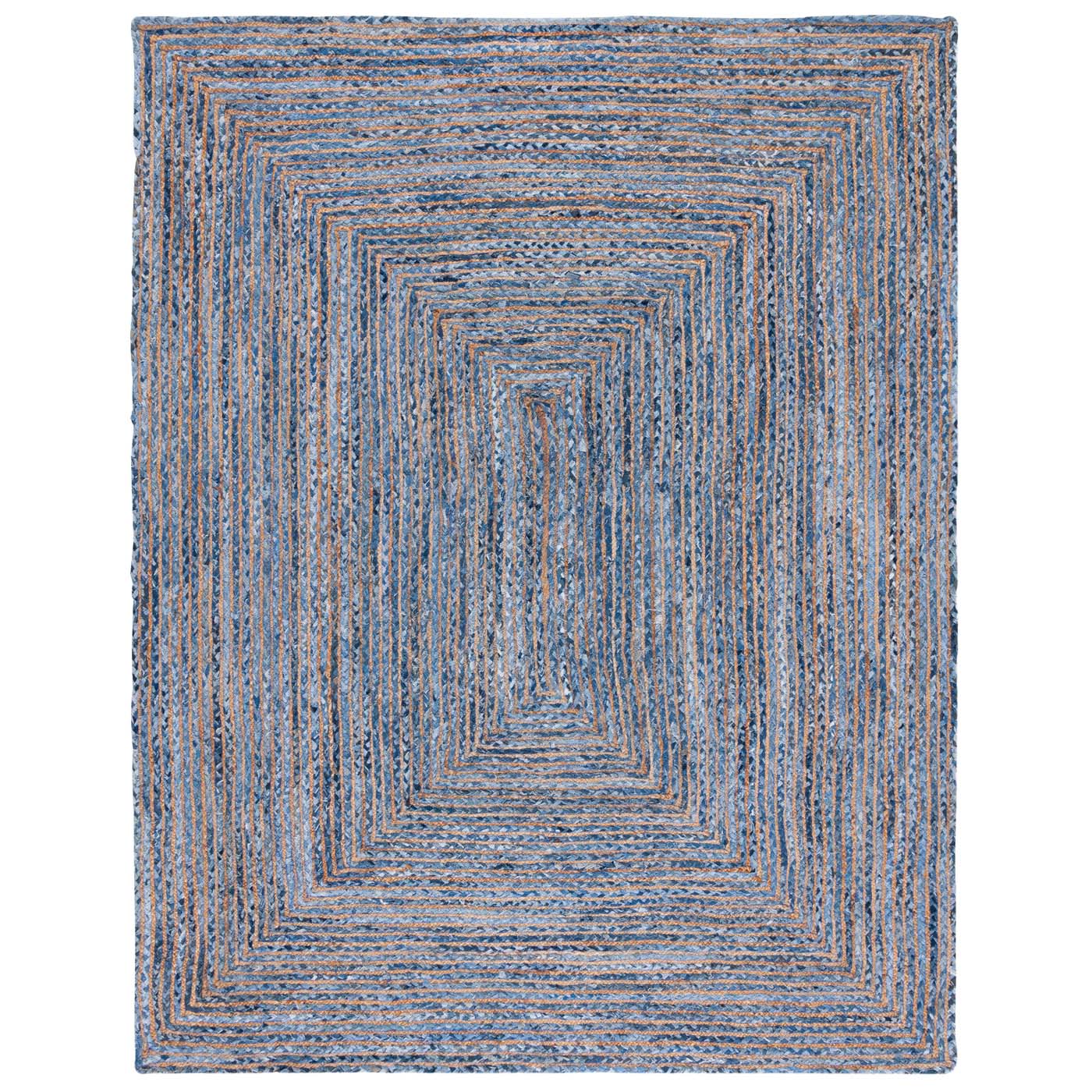 Safavieh Cape Cod 202 Rug, Natural, CAP202 - Blue / Natural