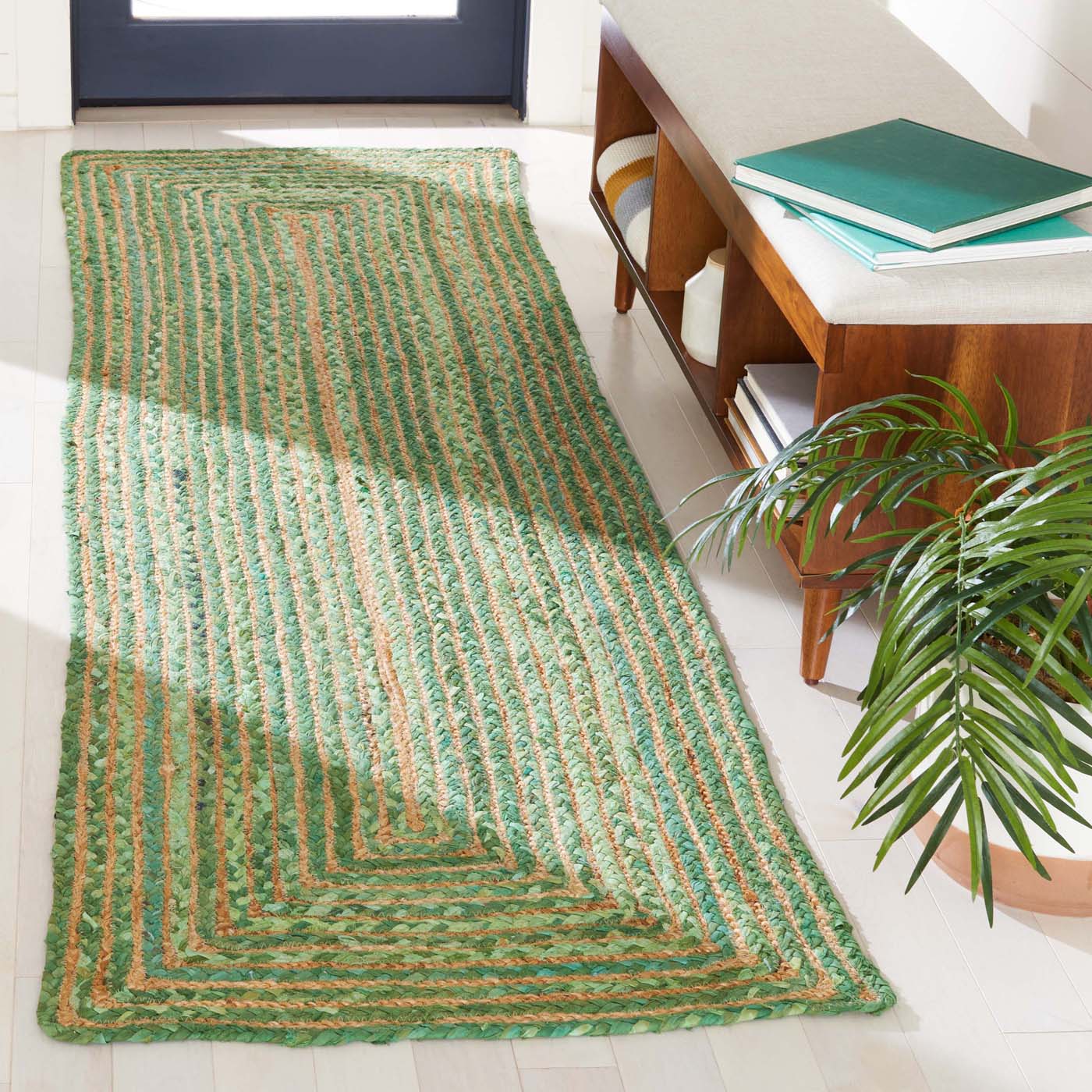 Safavieh Cape Cod 202 Rug, Natural, CAP202 - Green / Natural