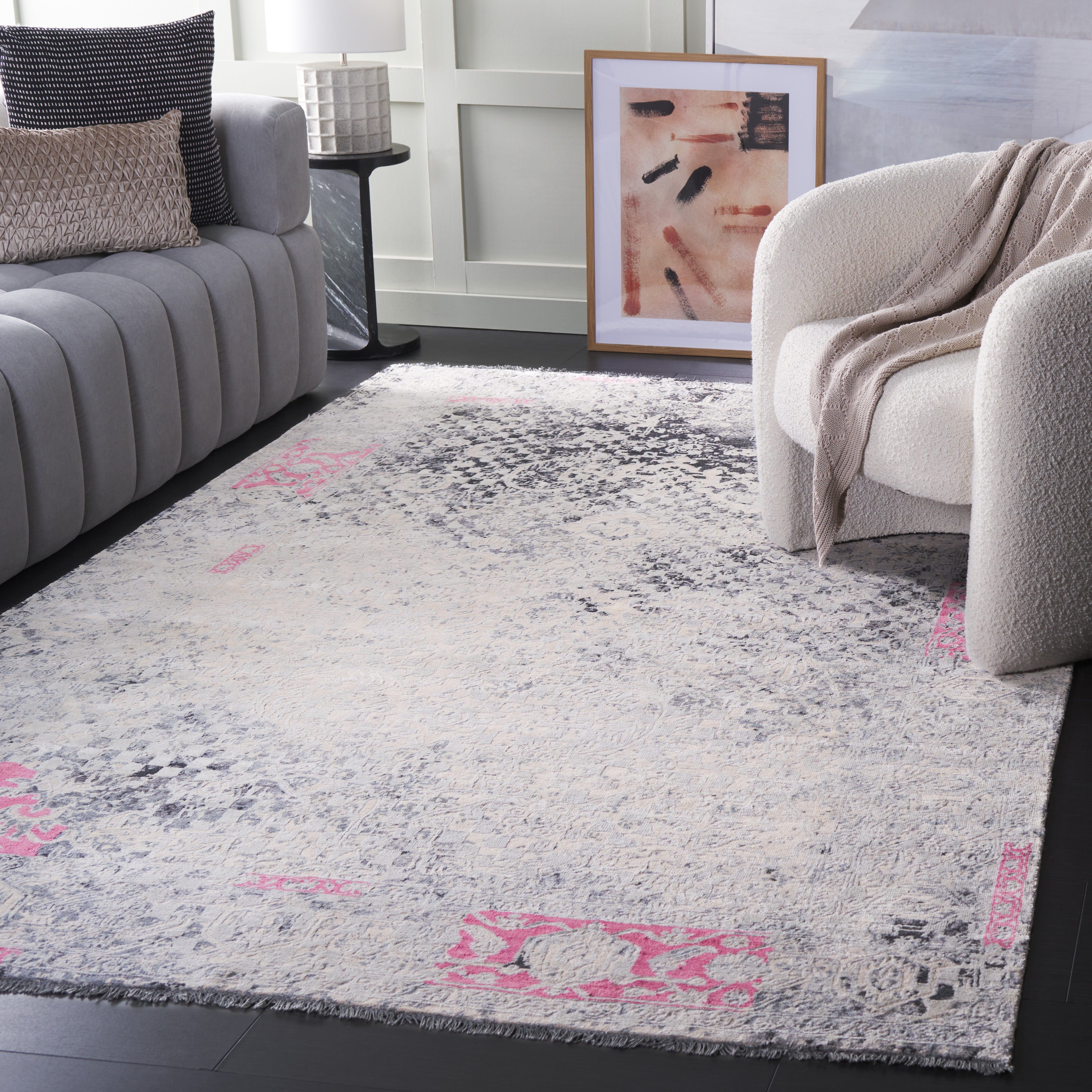 Centennial 120 Rug | Safavieh - CEN120 - Pink