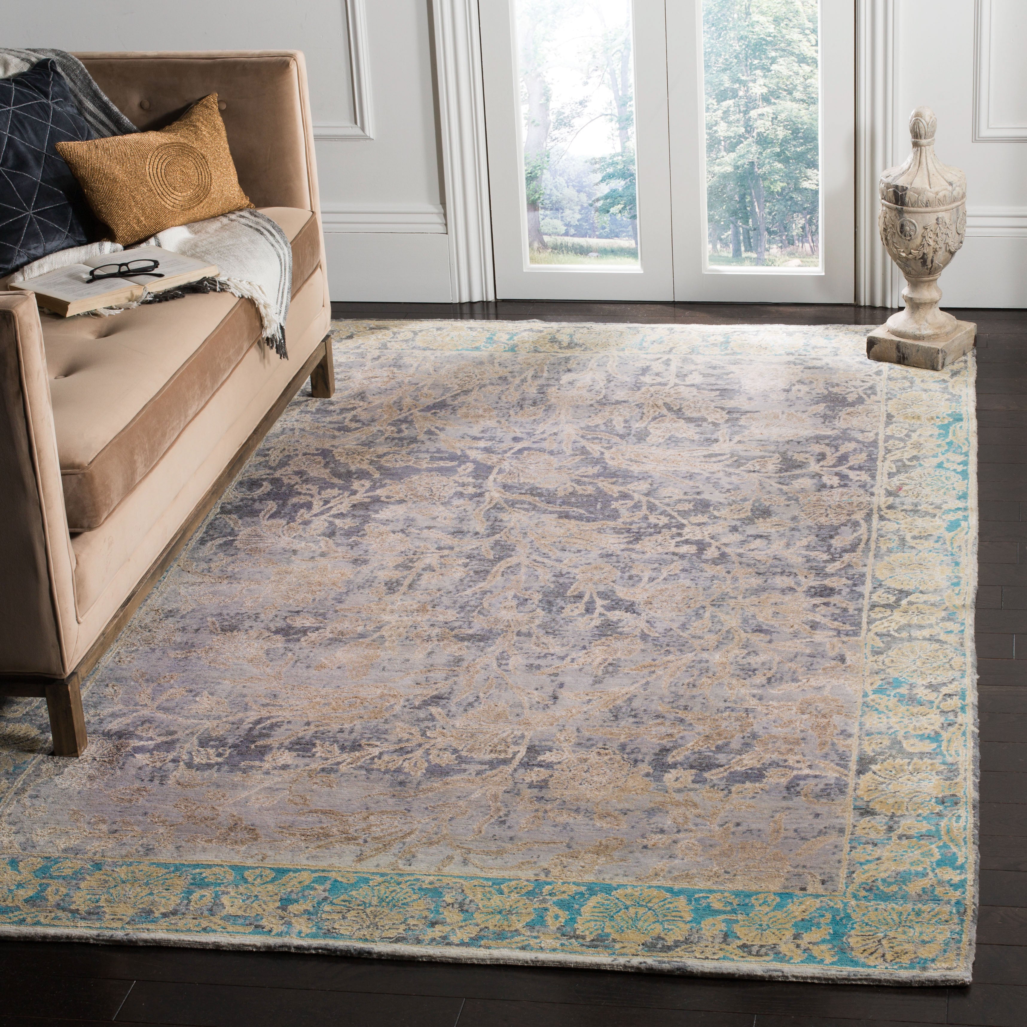 Centennial 140 Rug | Safavieh - CEN140 - Grey / Blue