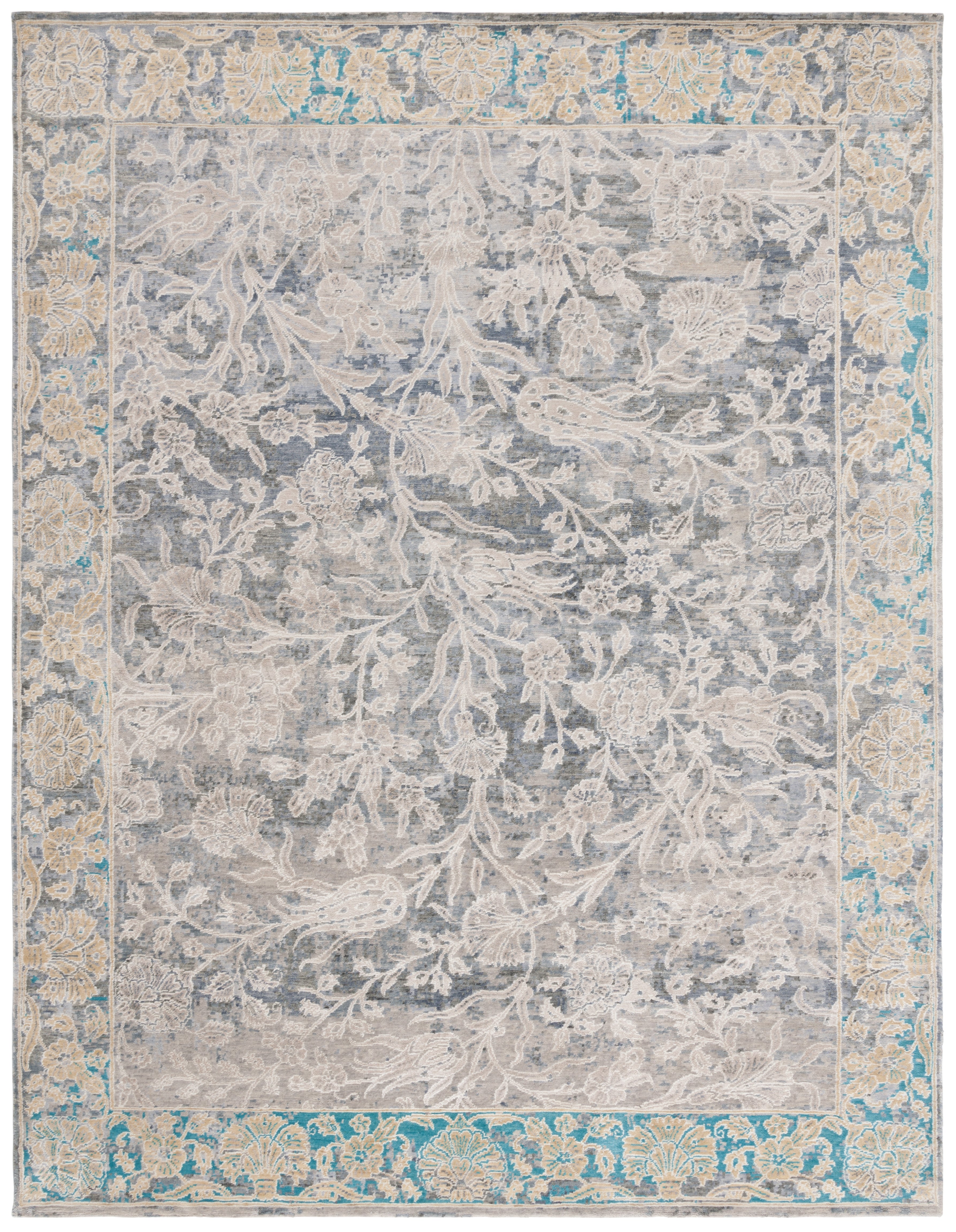 Centennial 140 Rug | Safavieh - CEN140 - Grey / Blue