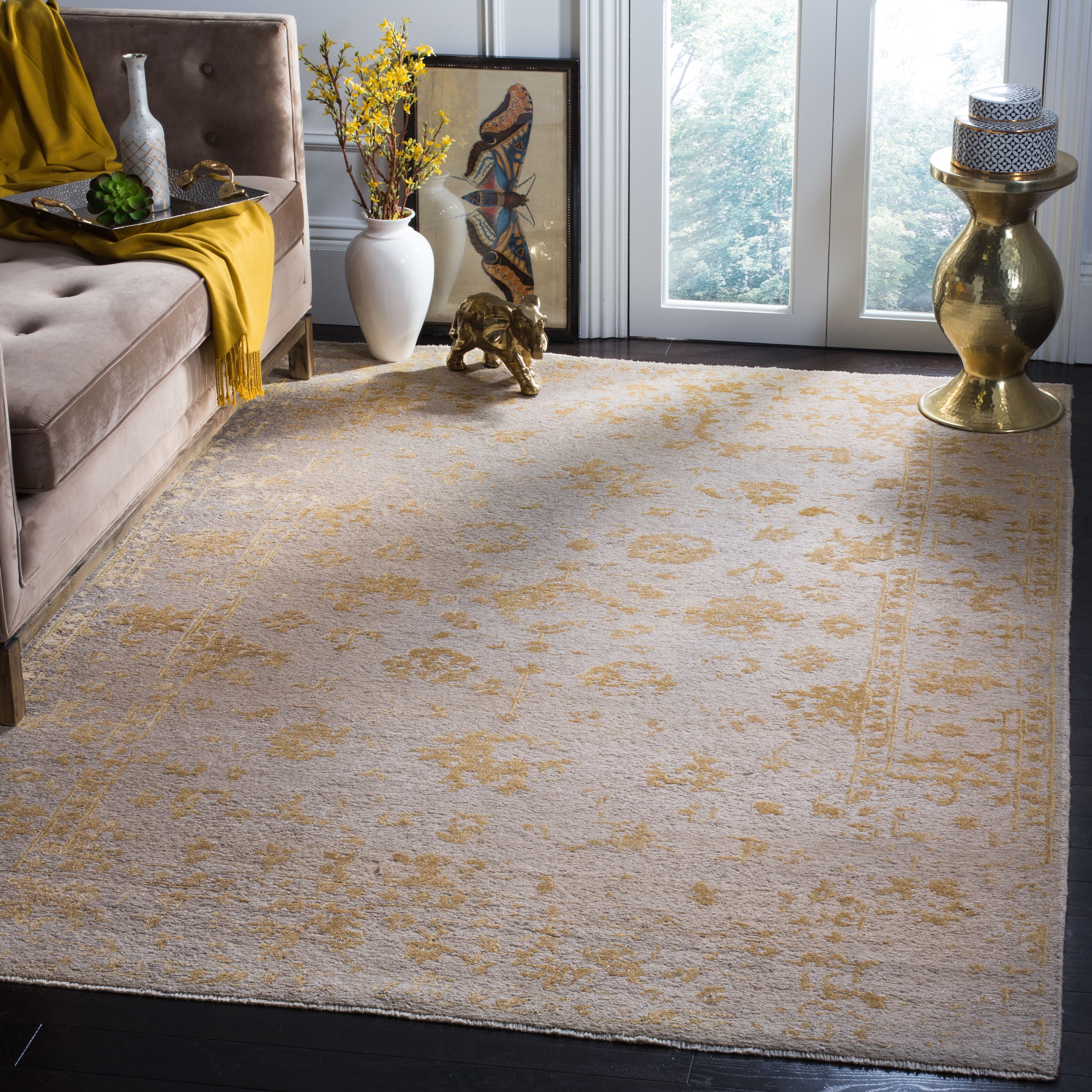 Centennial 201 Rug| Safavieh - CEN201 - Silver / Gold