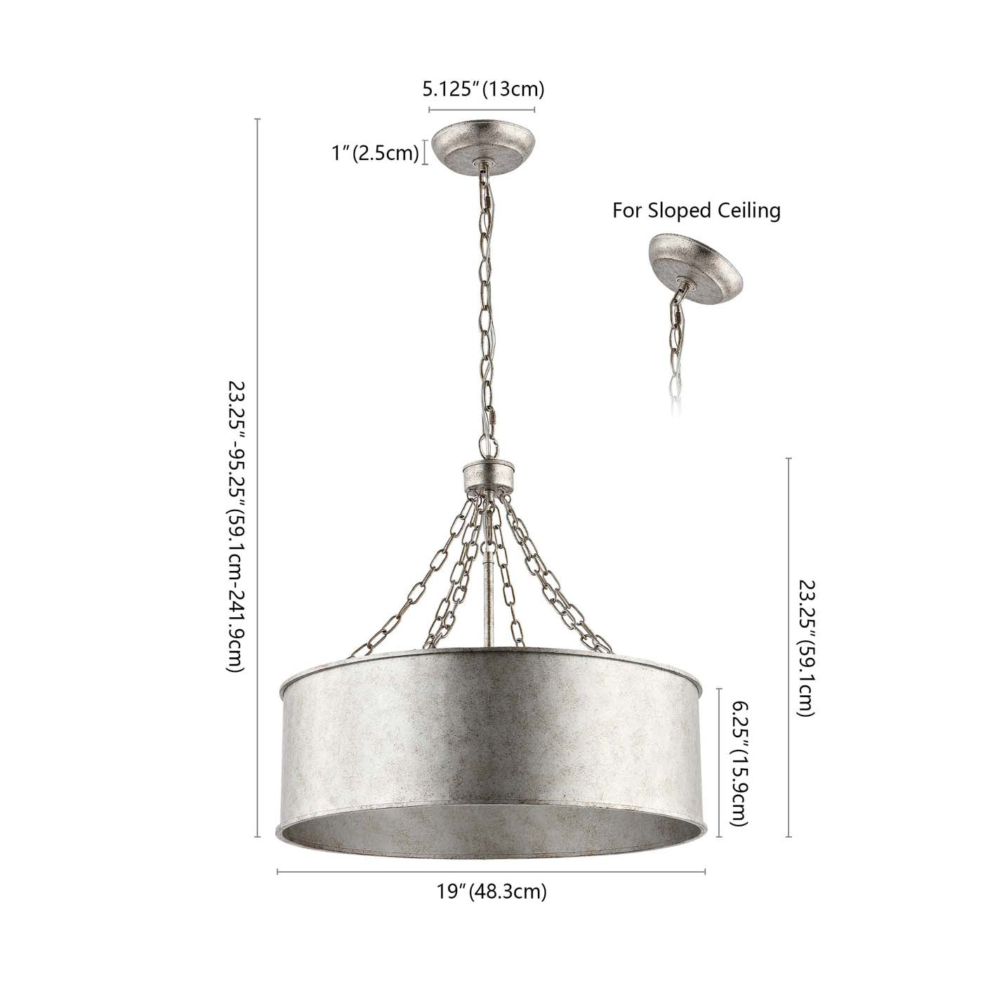 Safavieh Adison Chandelier , CHA4019 - Silver