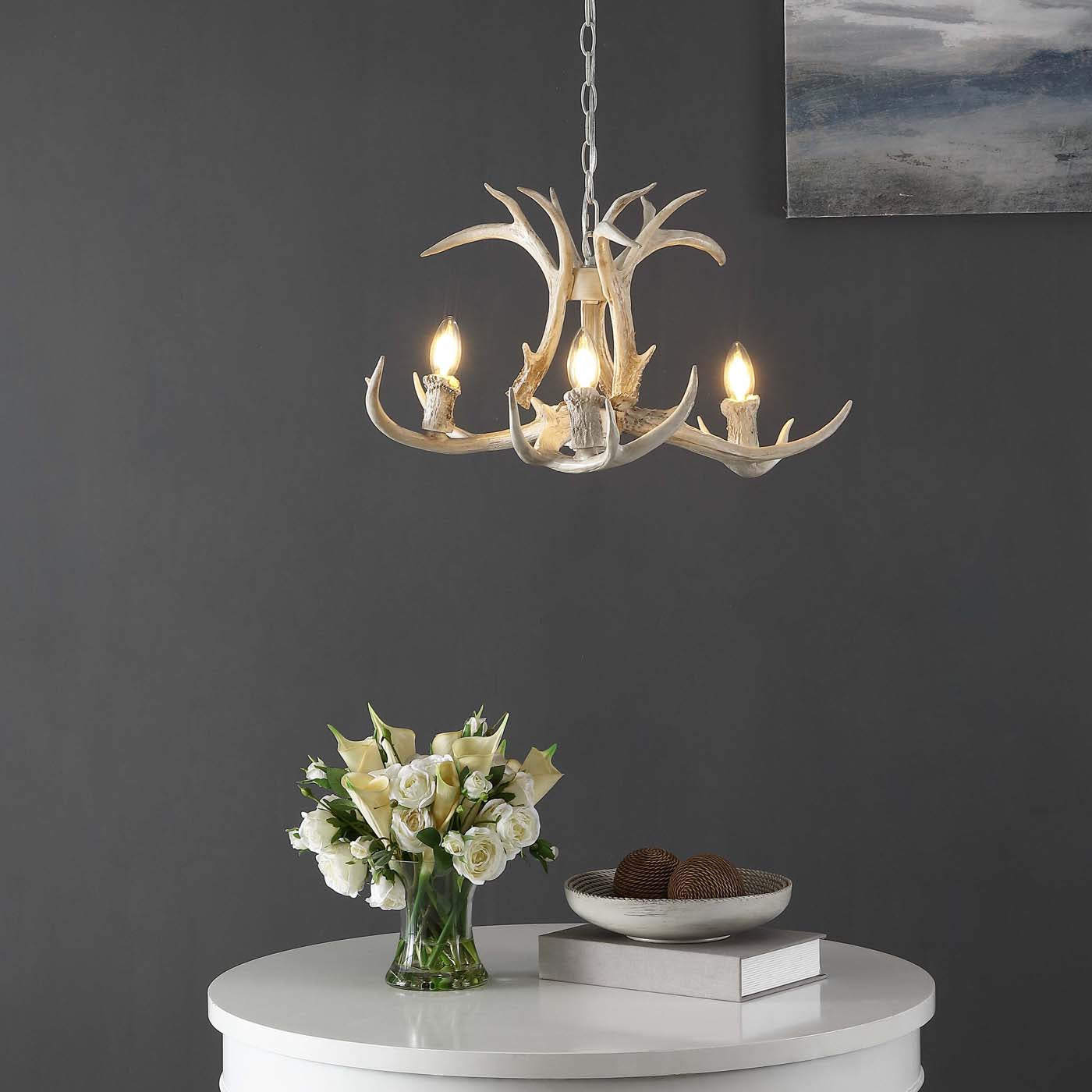 Safavieh Cenwyn Chandelier , CHA4028 - White