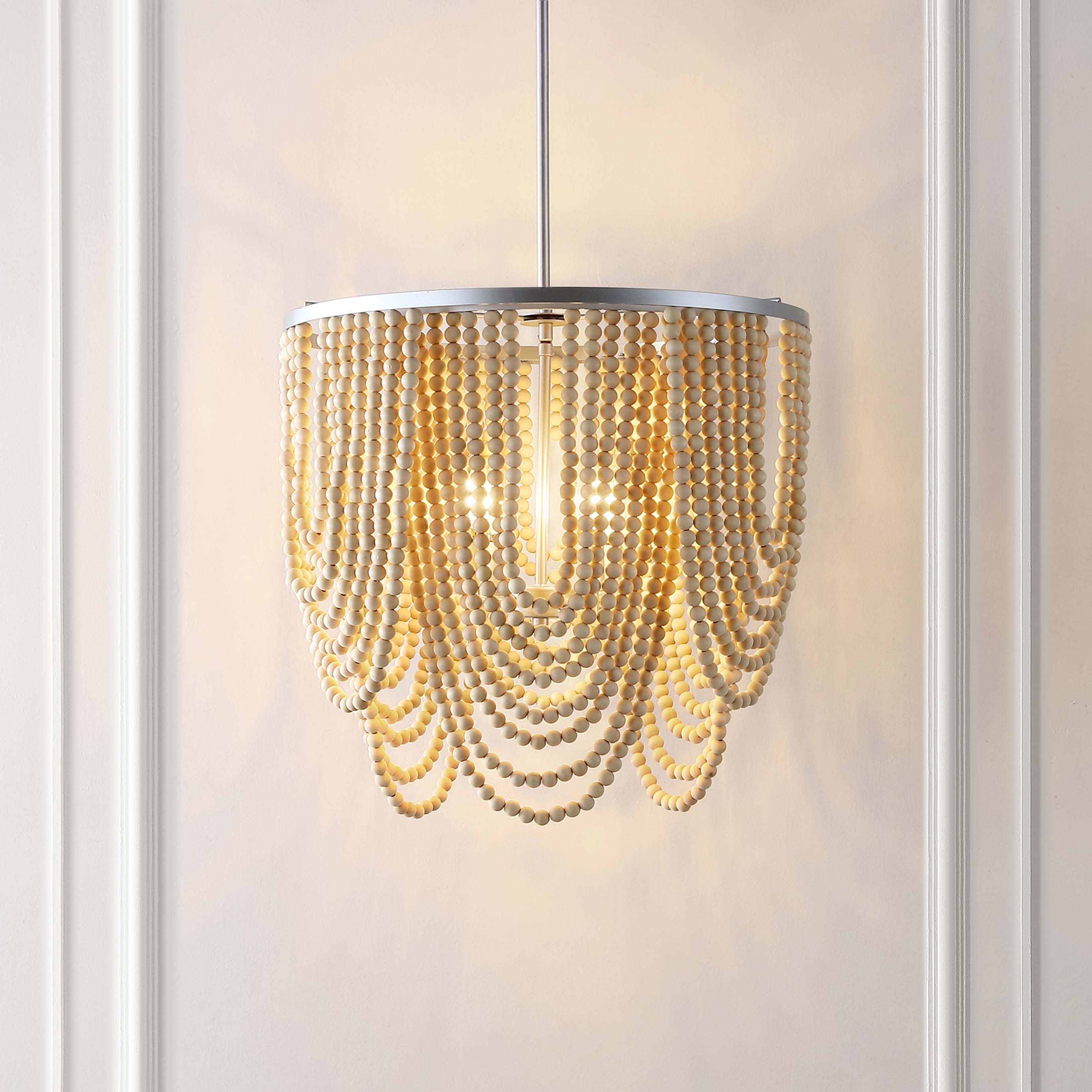 Safavieh Bressi Chandelier , CHA4035 - Silver / Natural