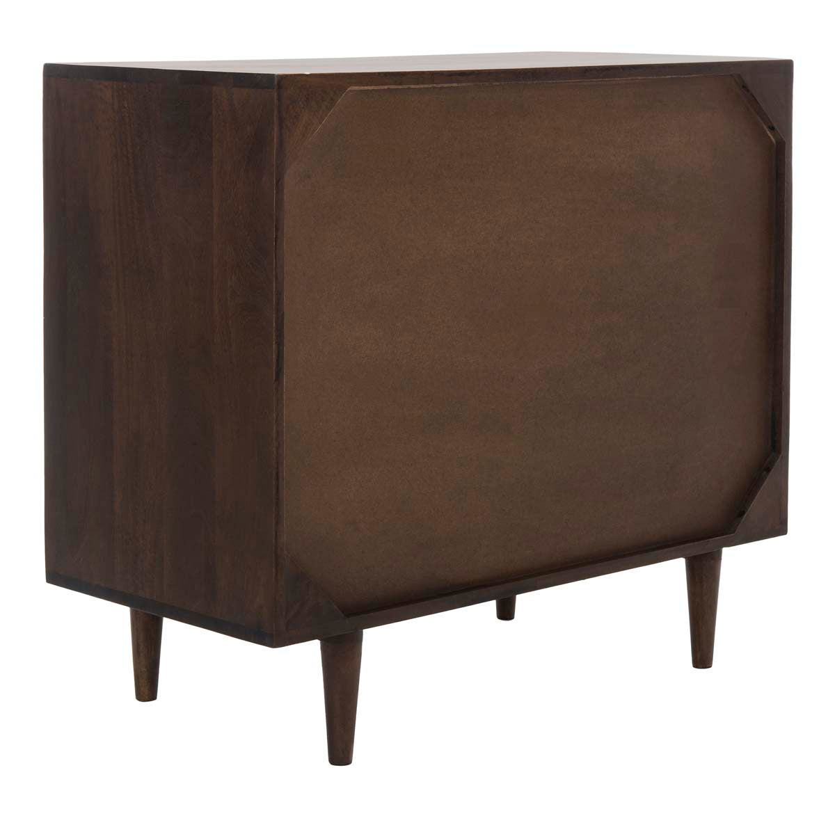 Zinnia 3 Drawer Chest | Safavieh - Walnut