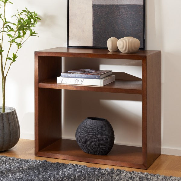 Munson 2 Shelf Console Table, CNS6606 | Safavieh - Natural