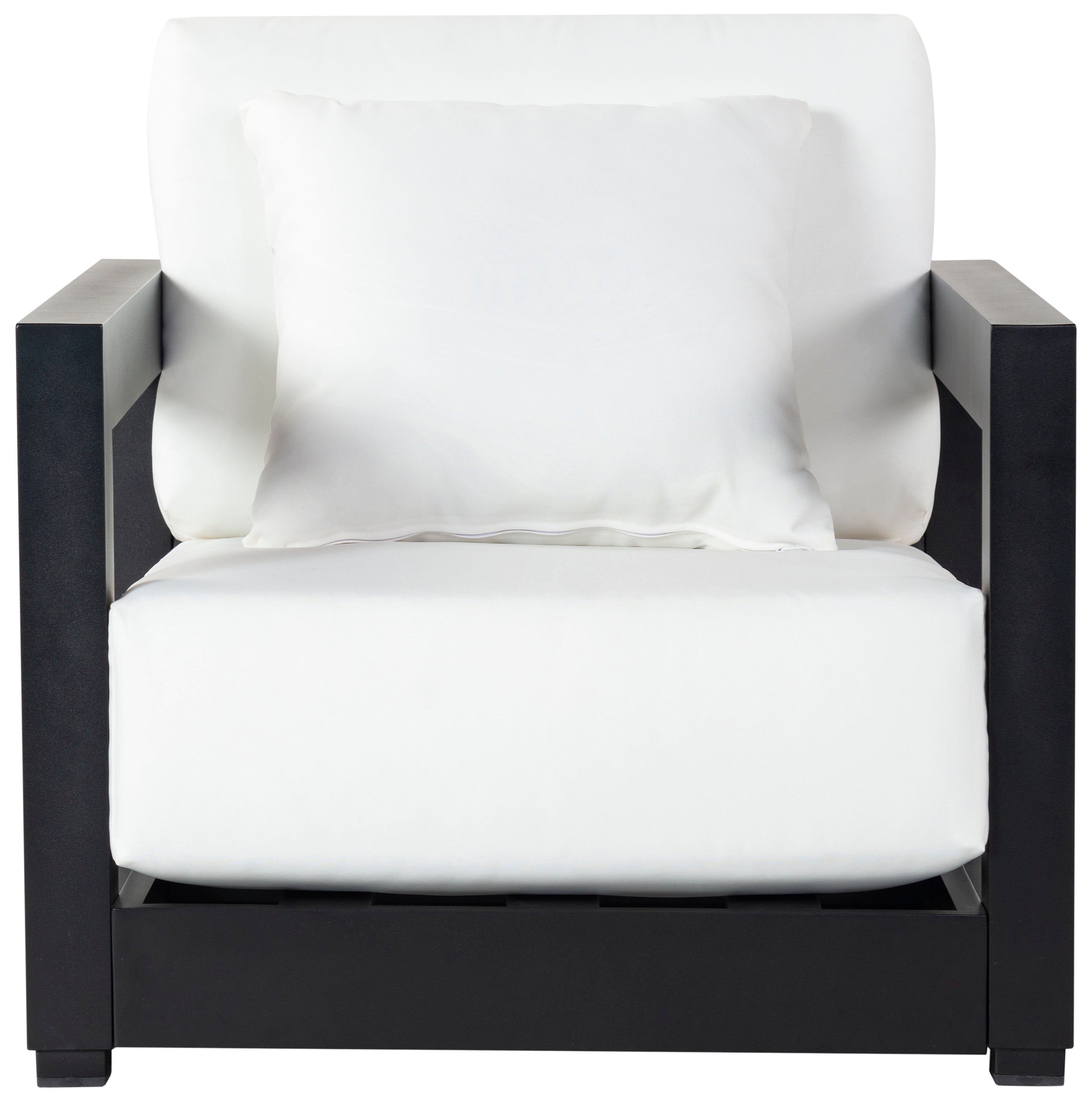 Montford Armchair | Safavieh Couture - Black / White