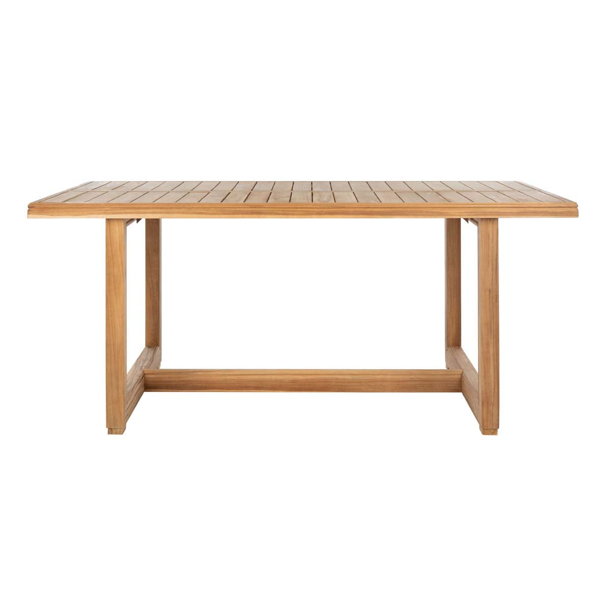 Montford Teak Dining Table | Safavieh Couture - Natural Teak