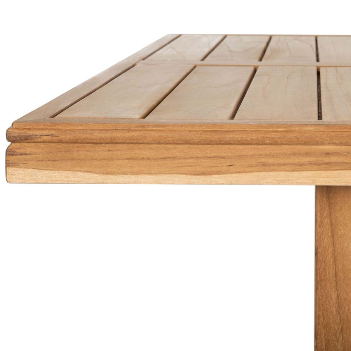 Montford Teak Dining Table | Safavieh Couture - Natural Teak