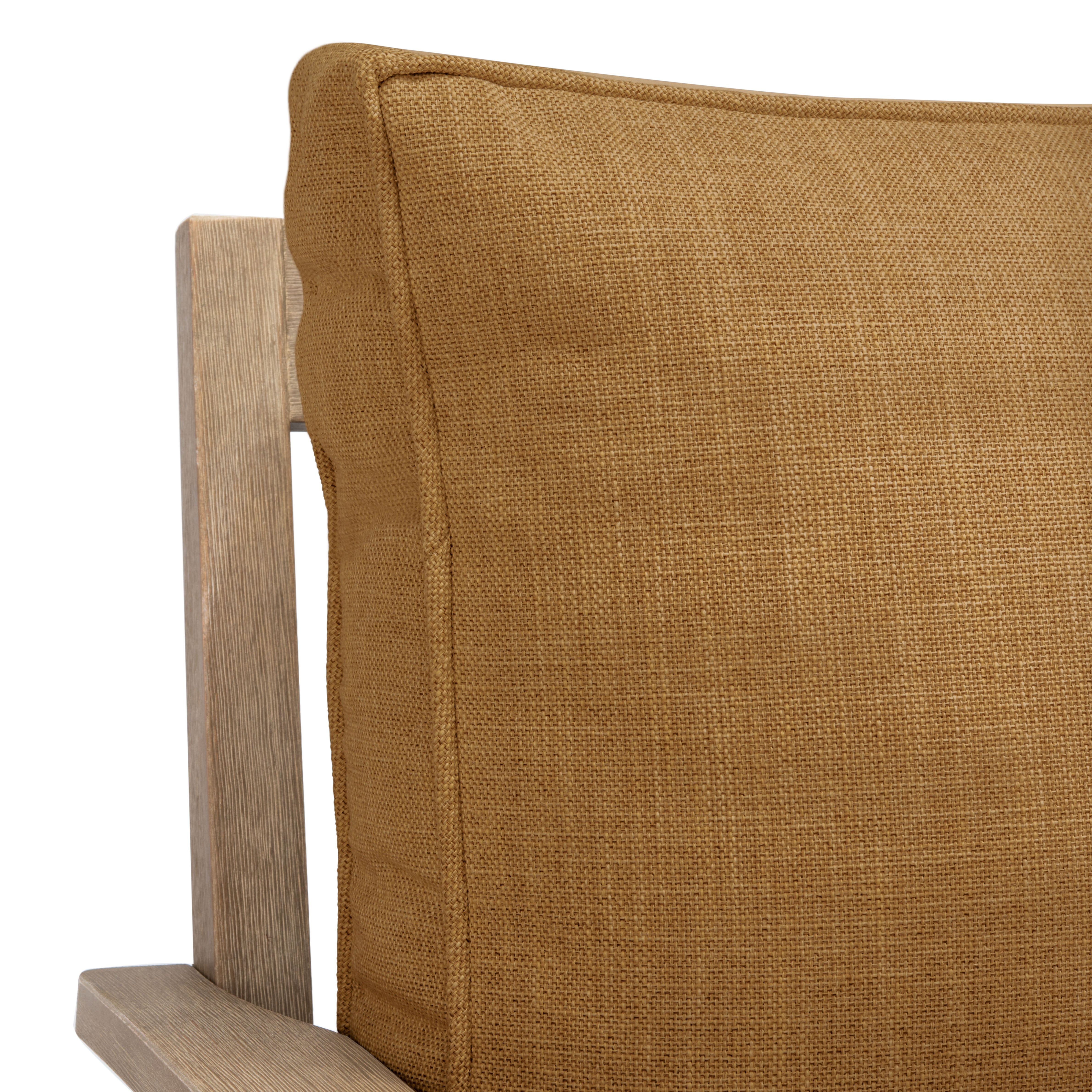 Safavieh Couture Martinique Wood Patio Loveseat - Natural / Brown