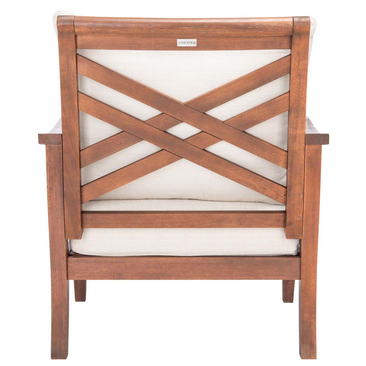 Safavieh Couture Payden Outdoor Accent Chair , CPT1022 - Natural / Beige