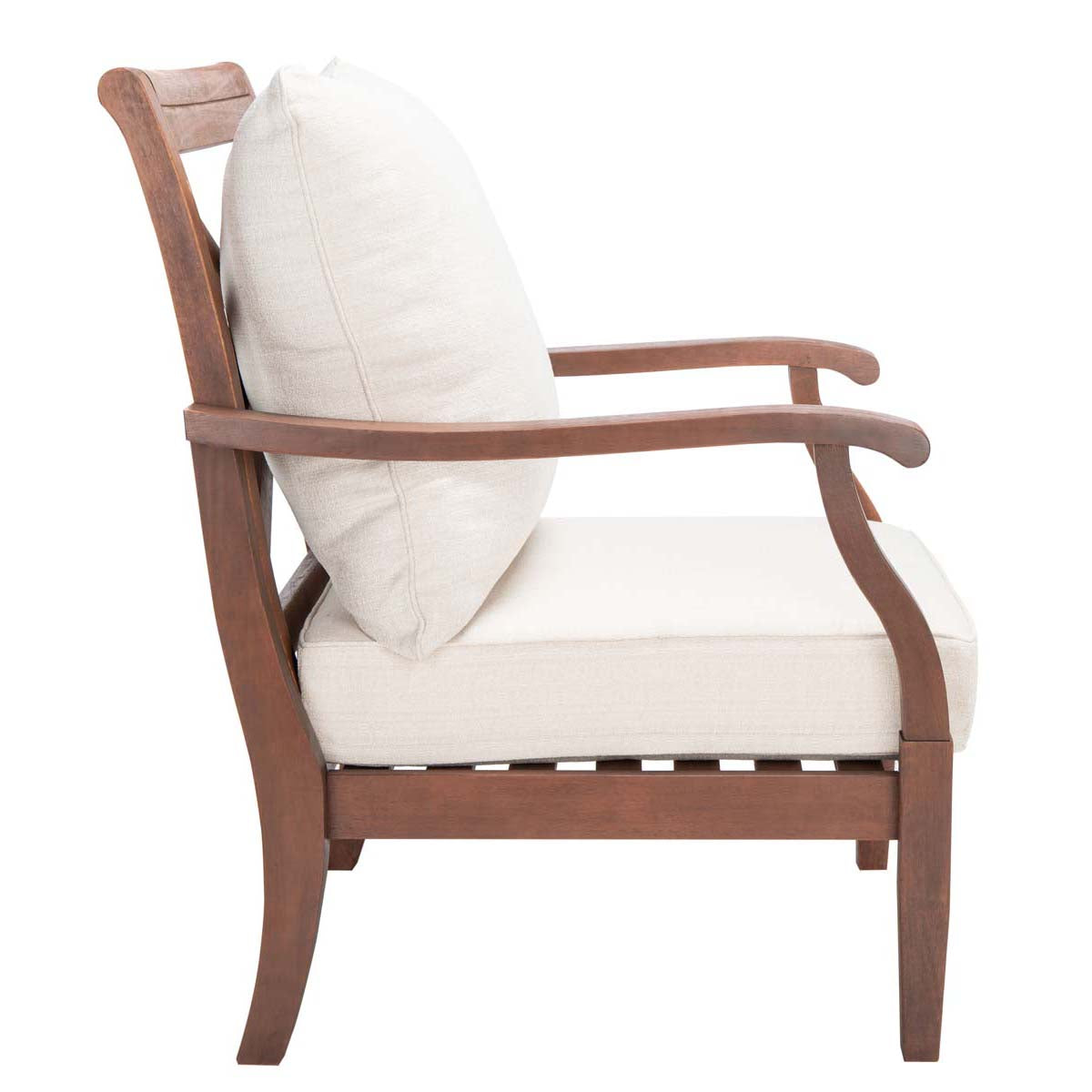 Safavieh Couture Payden Outdoor Accent Chair , CPT1022 - Natural / Beige