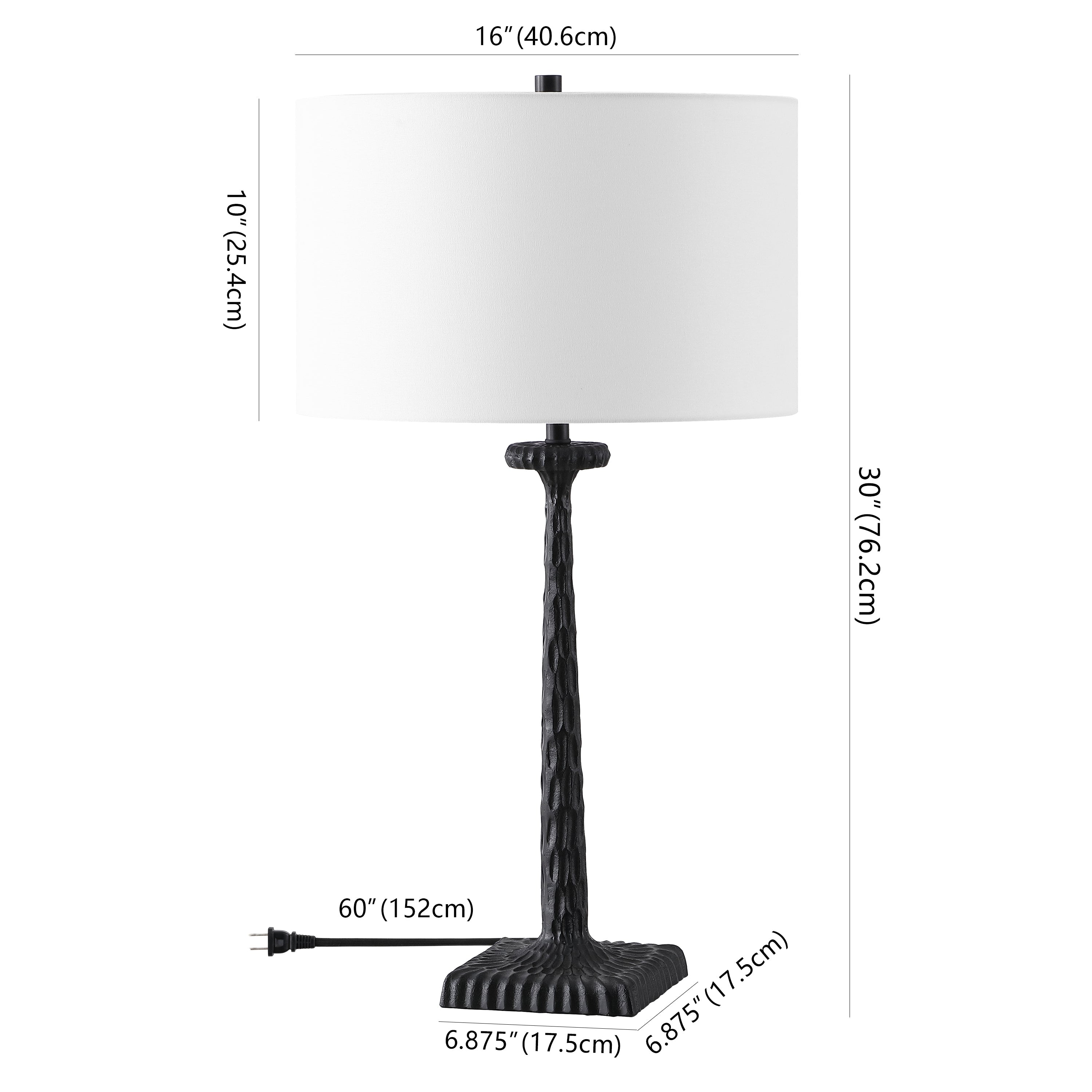 Roxalina Metal Base Table Lamp | Safavieh Couture - CTL1051