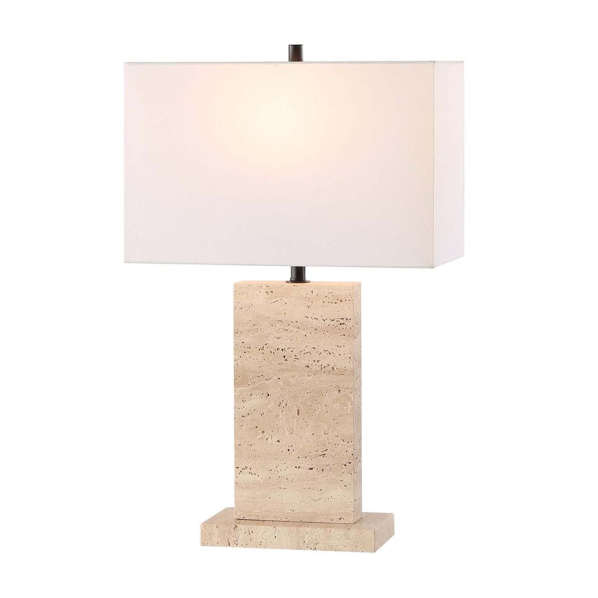 Travertine / Black