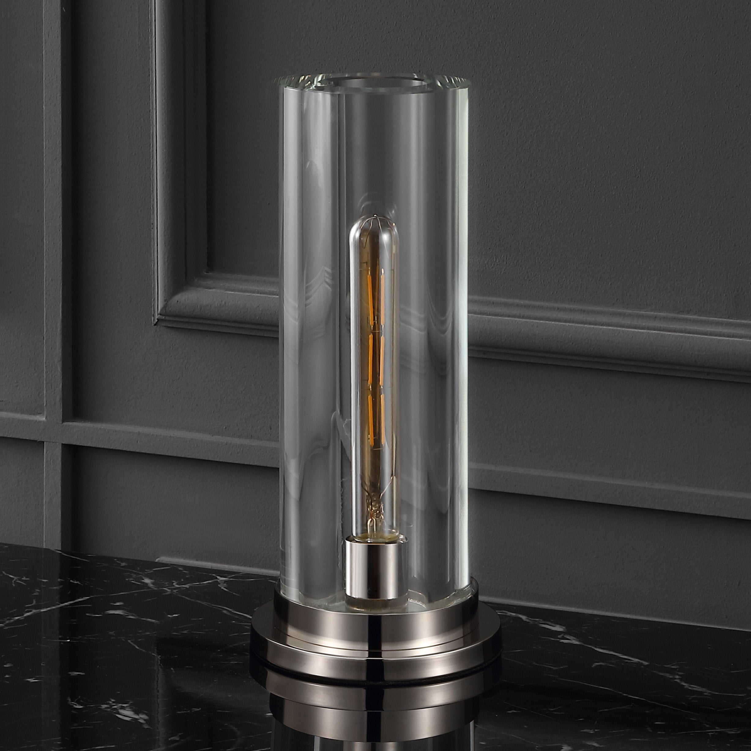 Dellanora Crystal Tube Table Lamp | Safavieh Couture - CTL1069