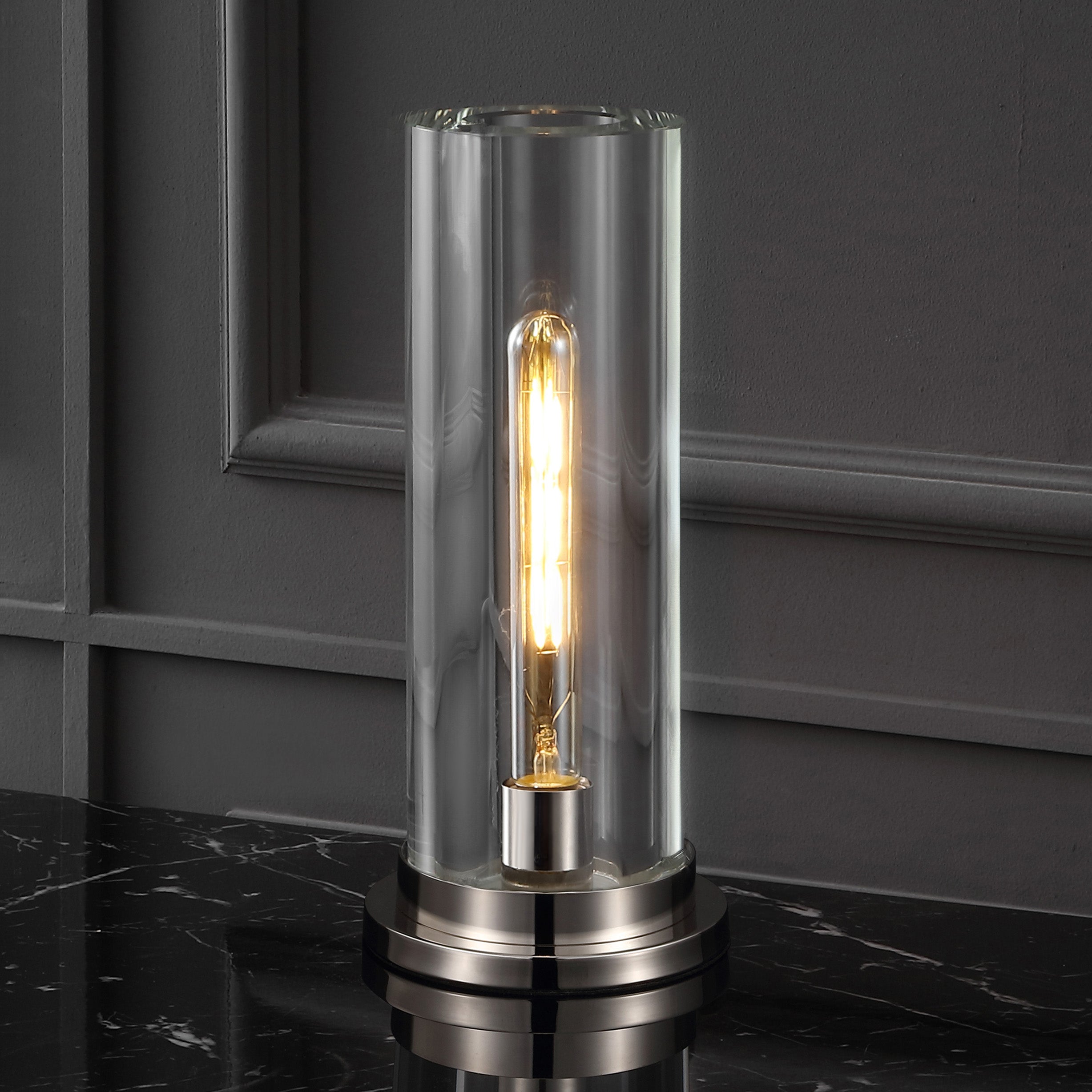 Dellanora Crystal Tube Table Lamp | Safavieh Couture - CTL1069