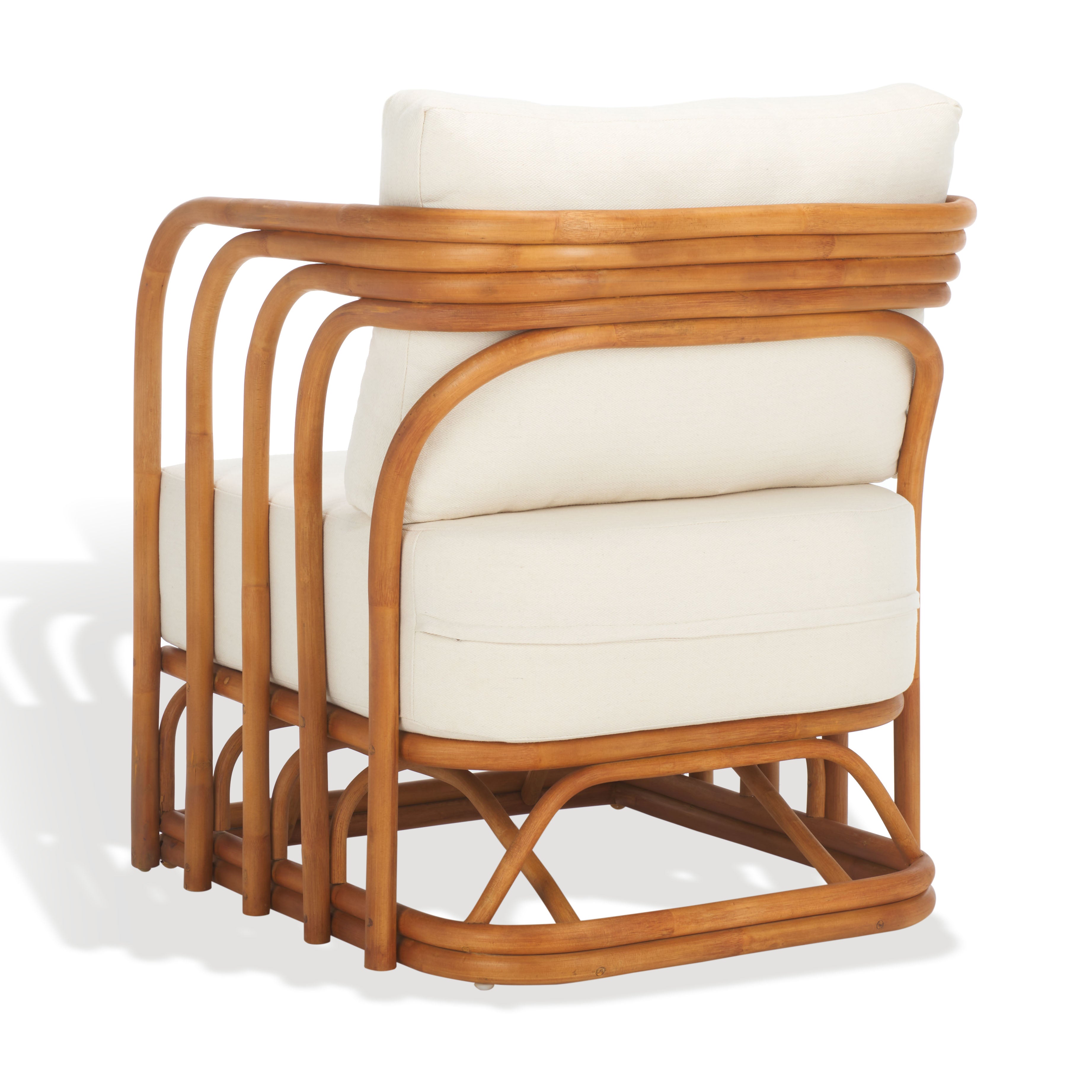 Harlowe Rattan Accent Chair | Safavieh Couture - CWK3002