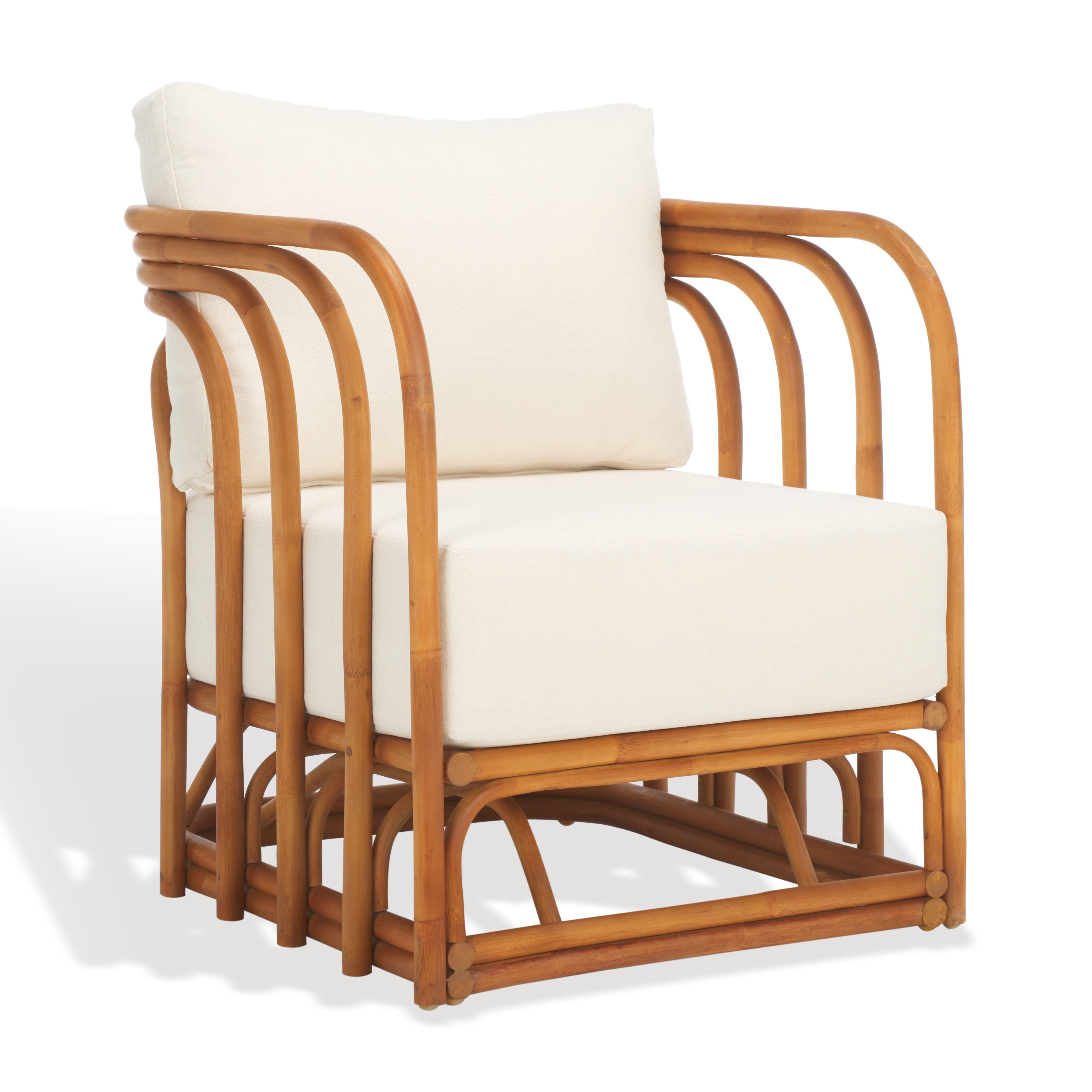 Harlowe Rattan Accent Chair | Safavieh Couture - CWK3002