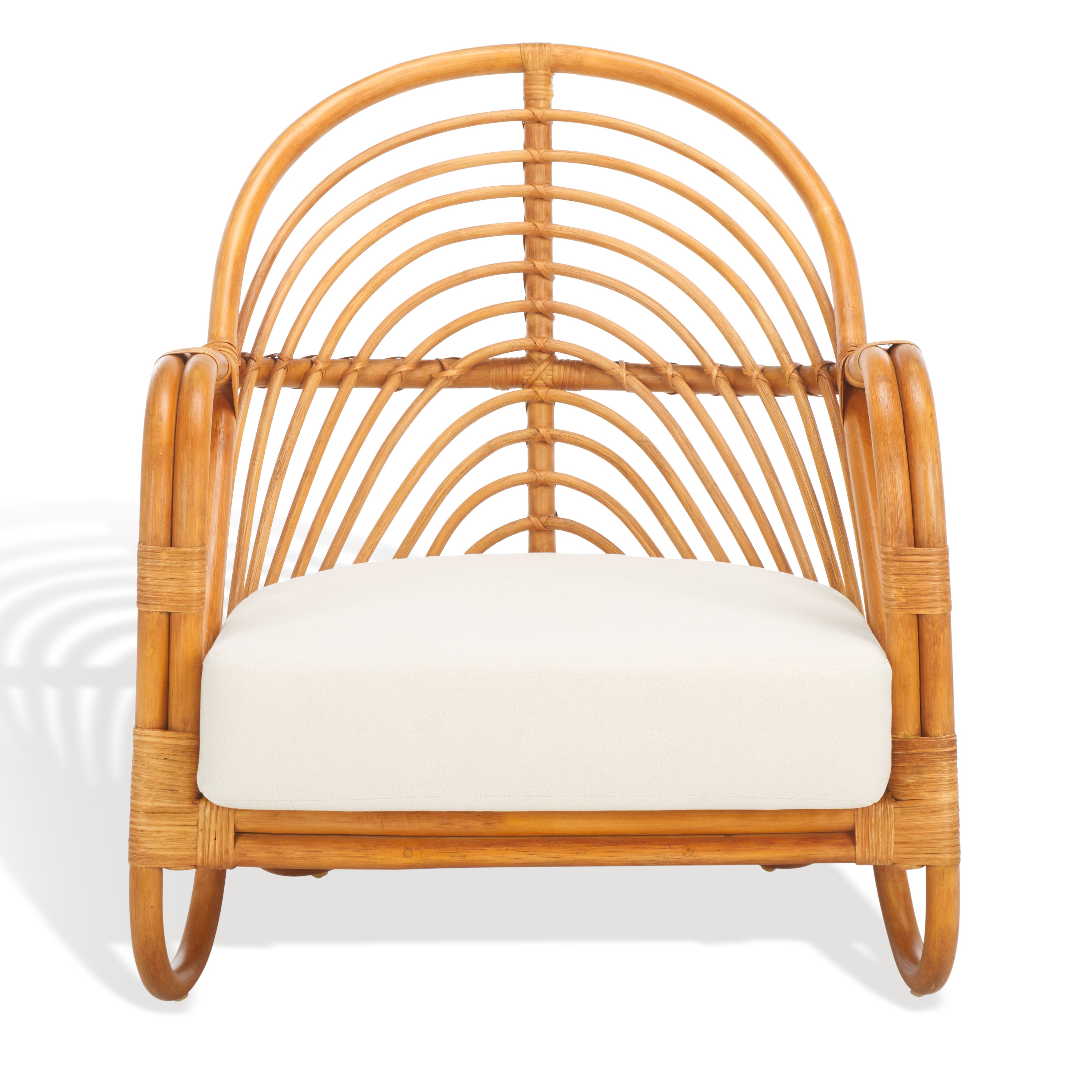 Ivybelle Rattan Accent Chair | Safavieh Couture - CWK3005