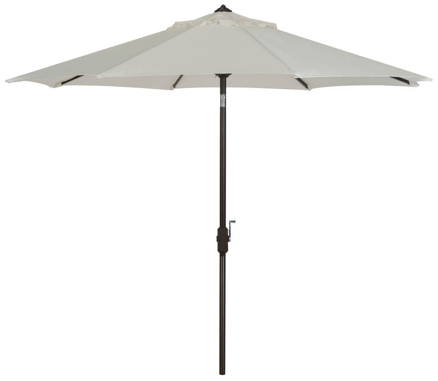 Uv Resistant Ortega 9 Ft Auto Tilt Crank Umbrella | Safavieh - PAT8001