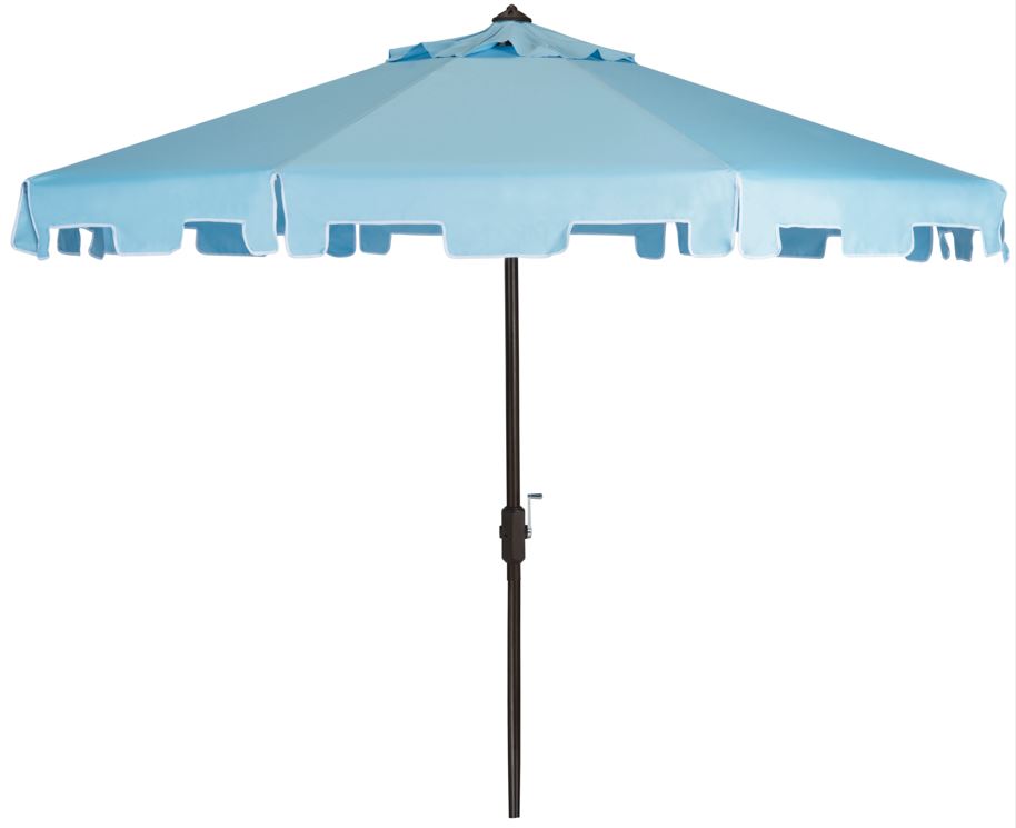 Zimmerman 11Ft Rnd Market Umbrella | Safavieh - PAT8100