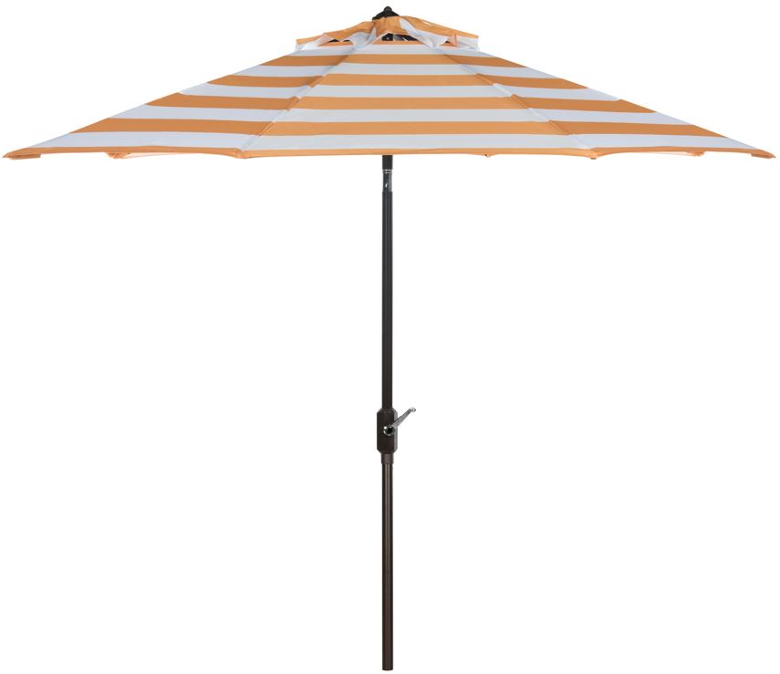 Uv Resistant Iris Fashion Line 9Ft Auto Tilt Umbrella | Safavieh - PAT8004