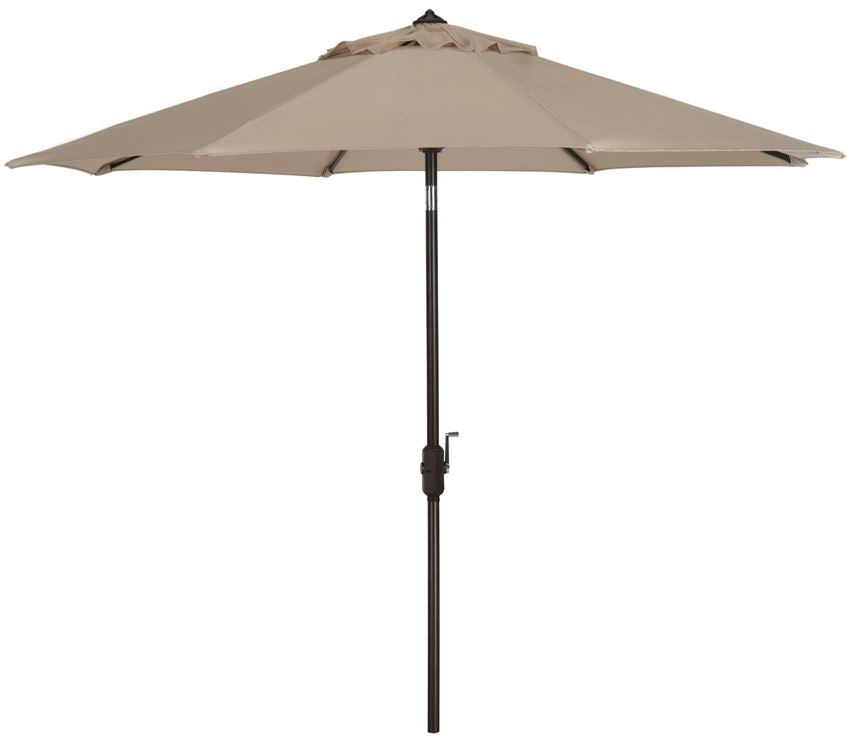 Uv Resistant Ortega 9 Ft Auto Tilt Crank Umbrella | Safavieh - PAT8001