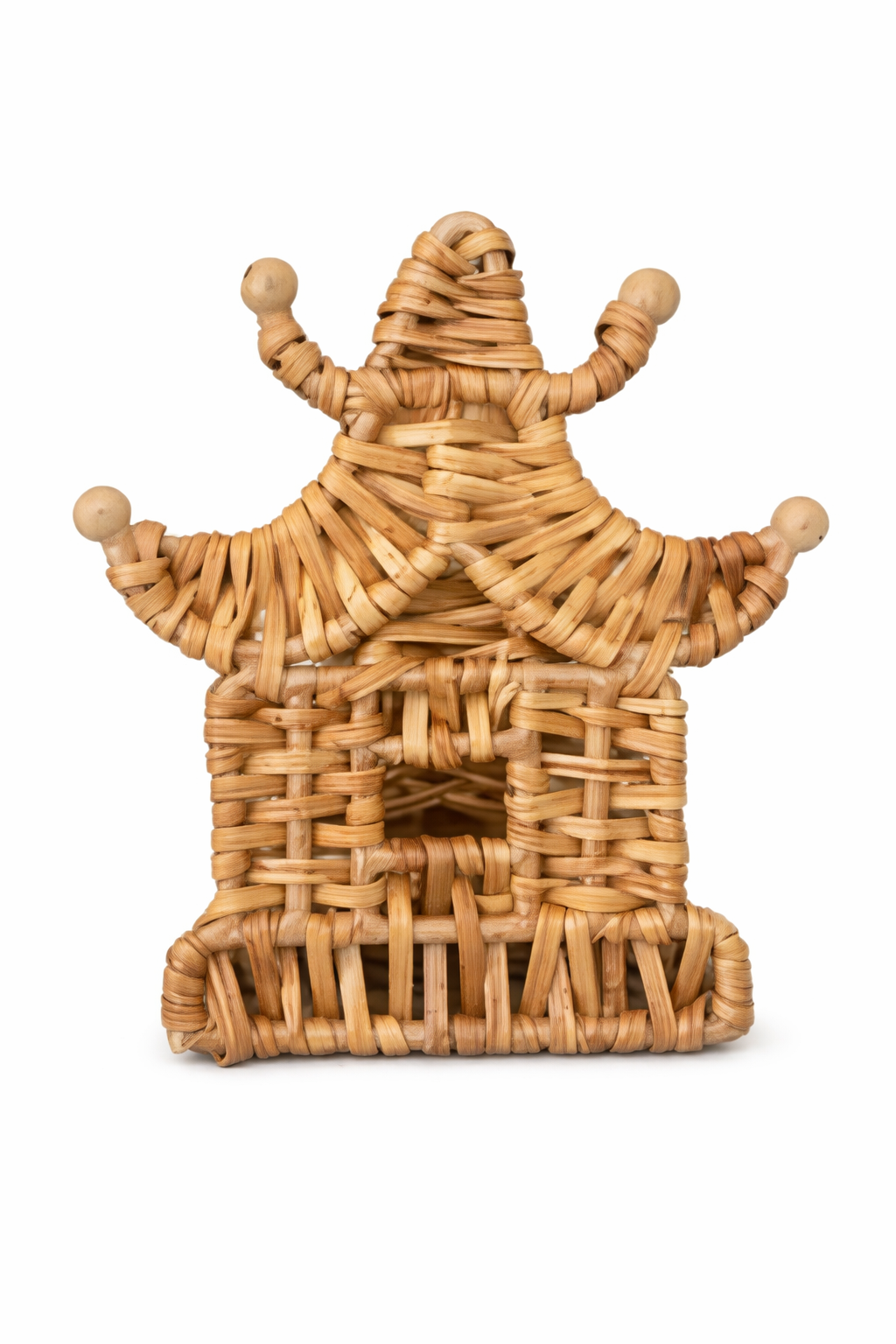 Wicker Pagoda Napkin Ring