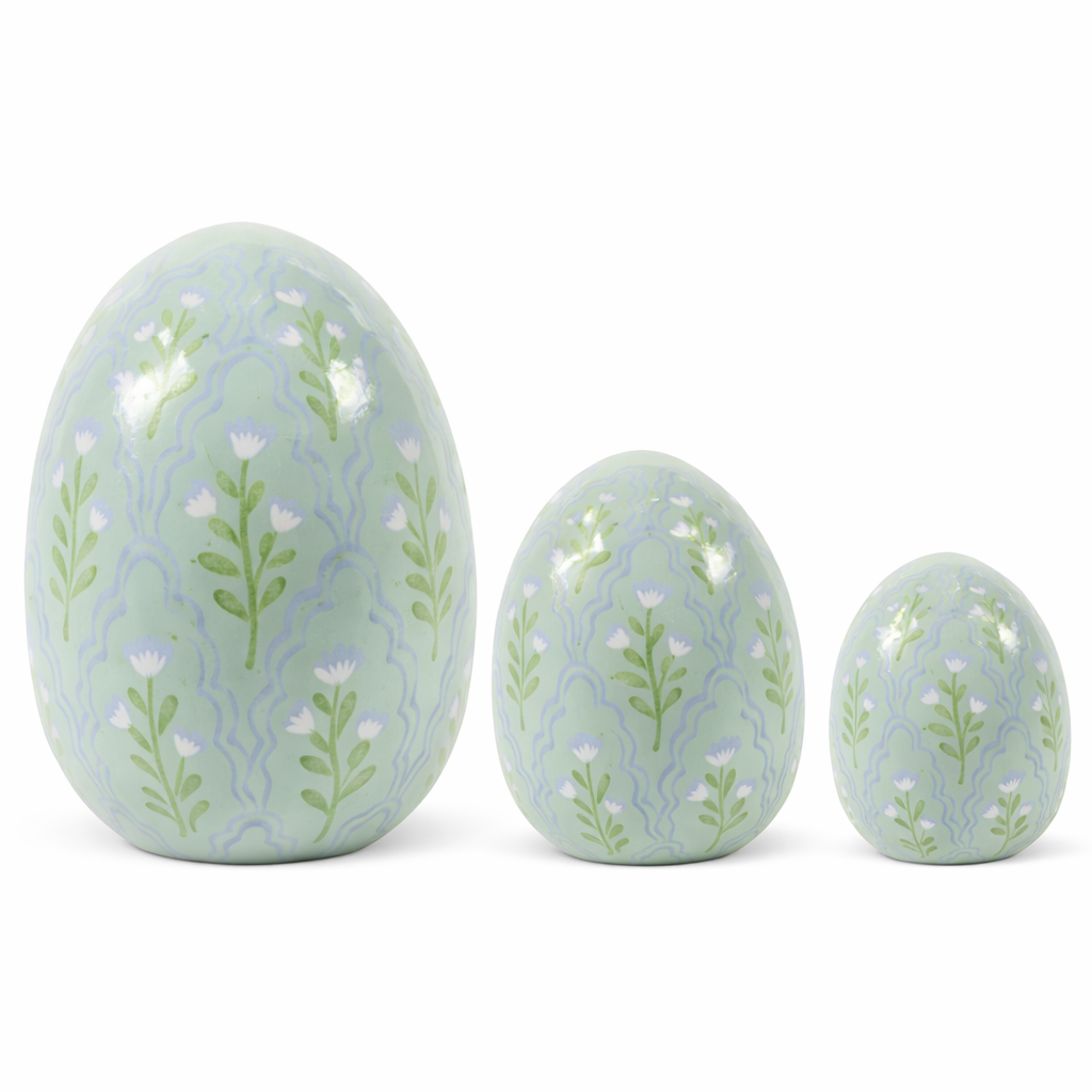 Sage Green & Lavender Tulip Egg
