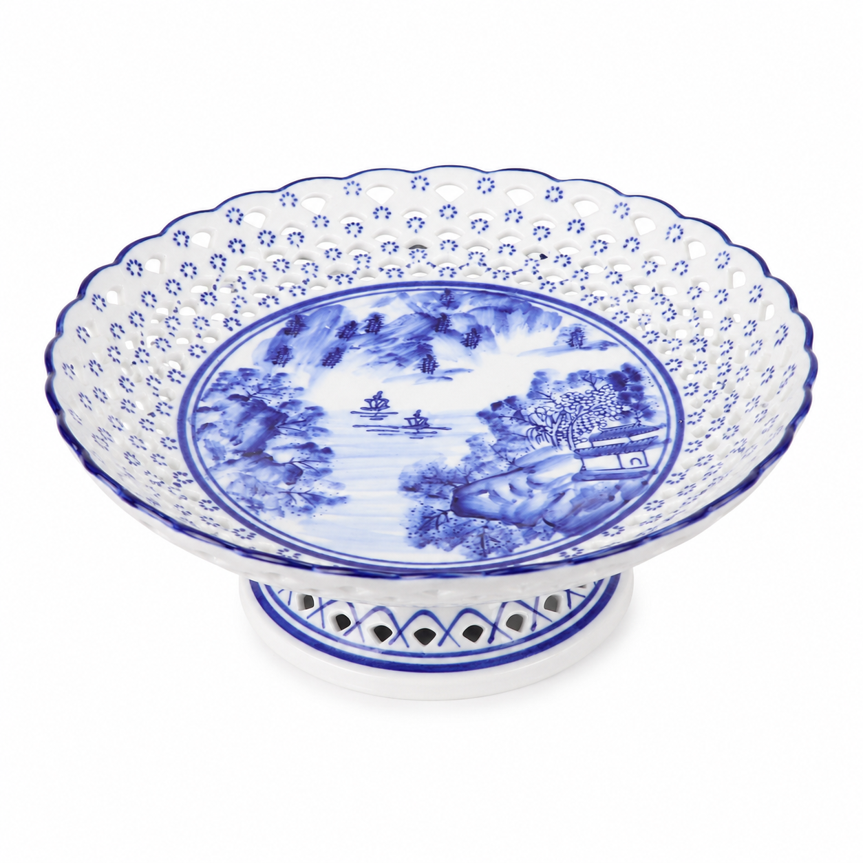 Pierced Footed Dish