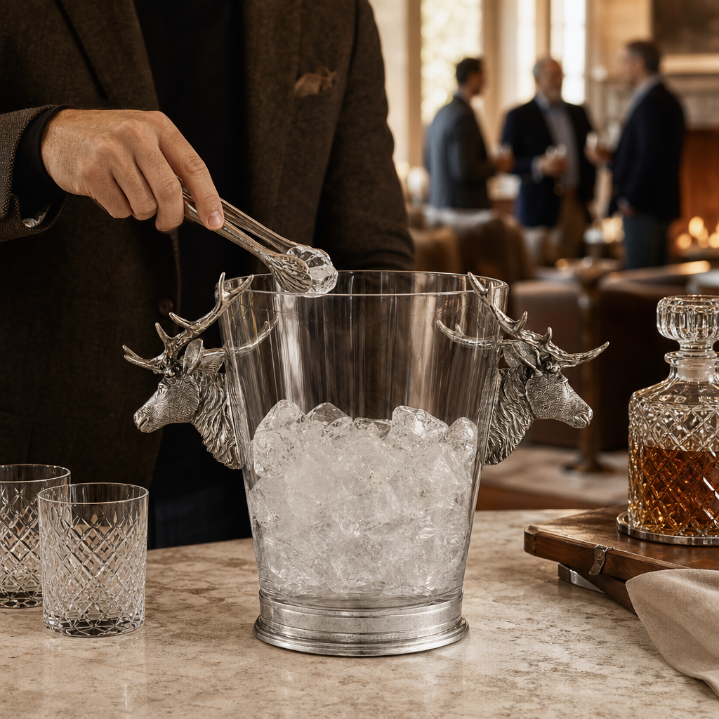 Deer Head Ice Bucket
