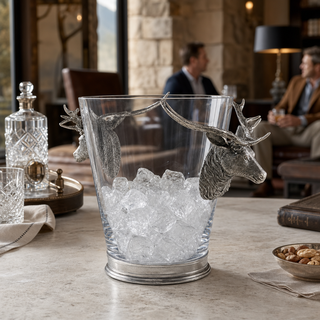 Deer Head Ice Bucket