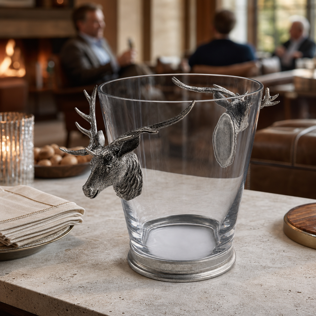 Deer Head Ice Bucket