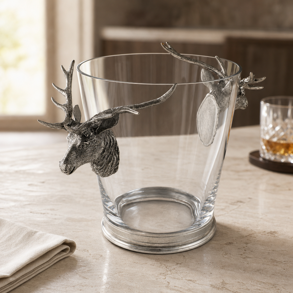 Deer Head Ice Bucket