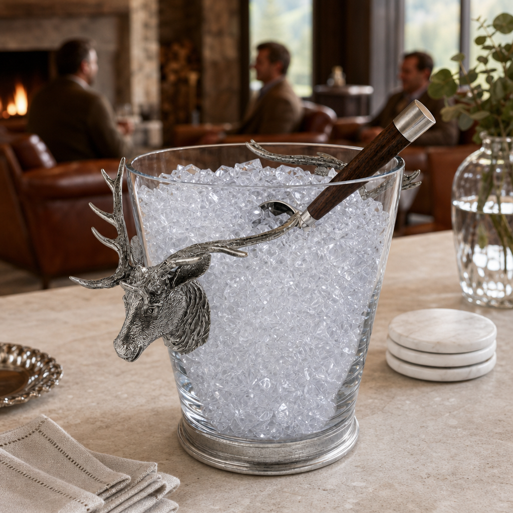 Deer Head Ice Bucket