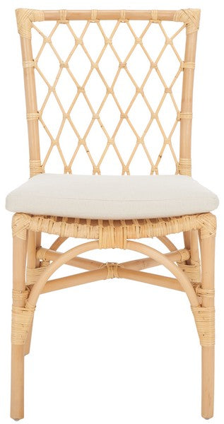 Austri Dining Chair W/ Cushion, DCH6503 | Safavieh - Natural