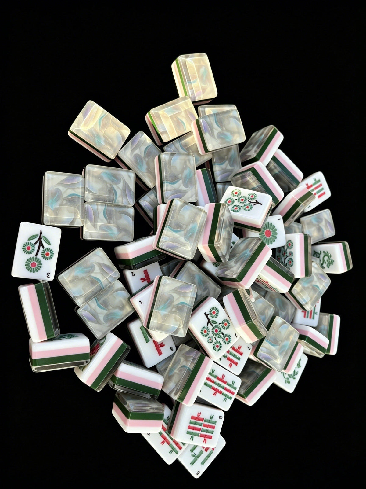 Opal Dream Mahjong Tile Set