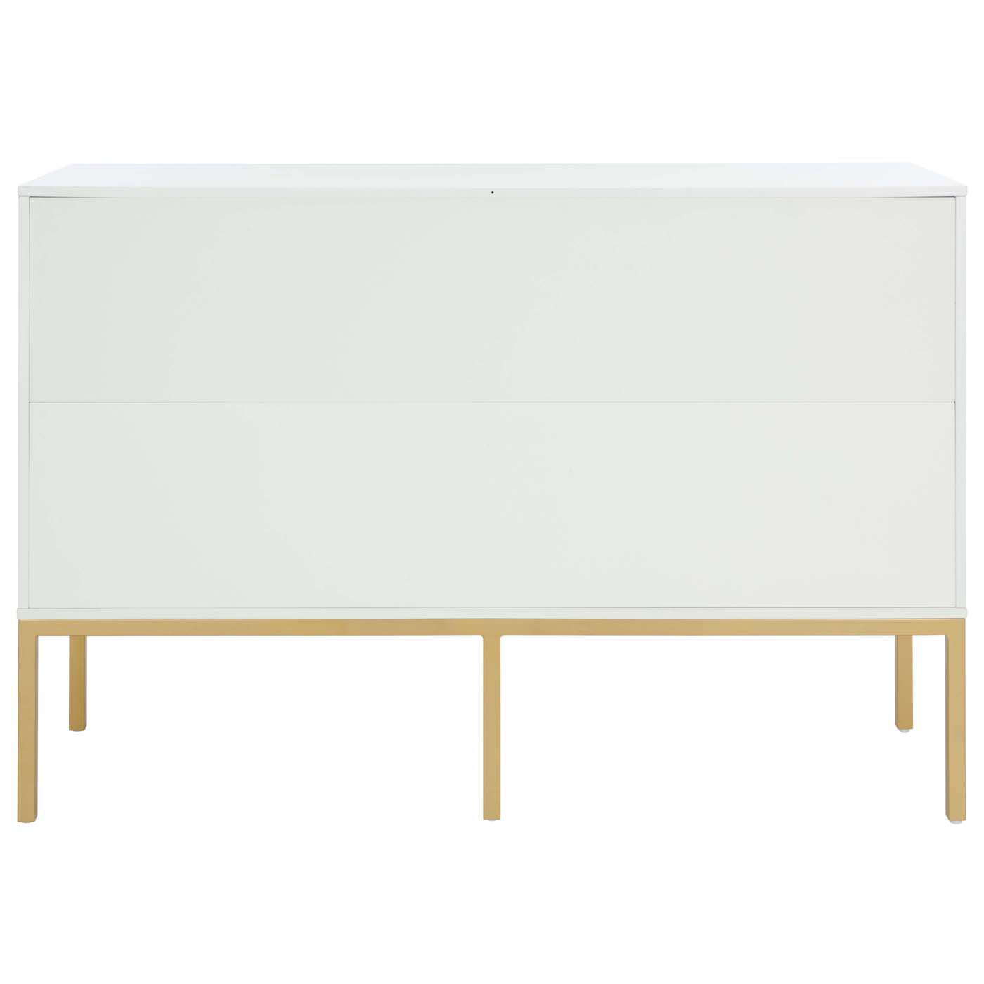 Zadie 6 Drawer Rattan Dresser | Safavieh - White / Natural