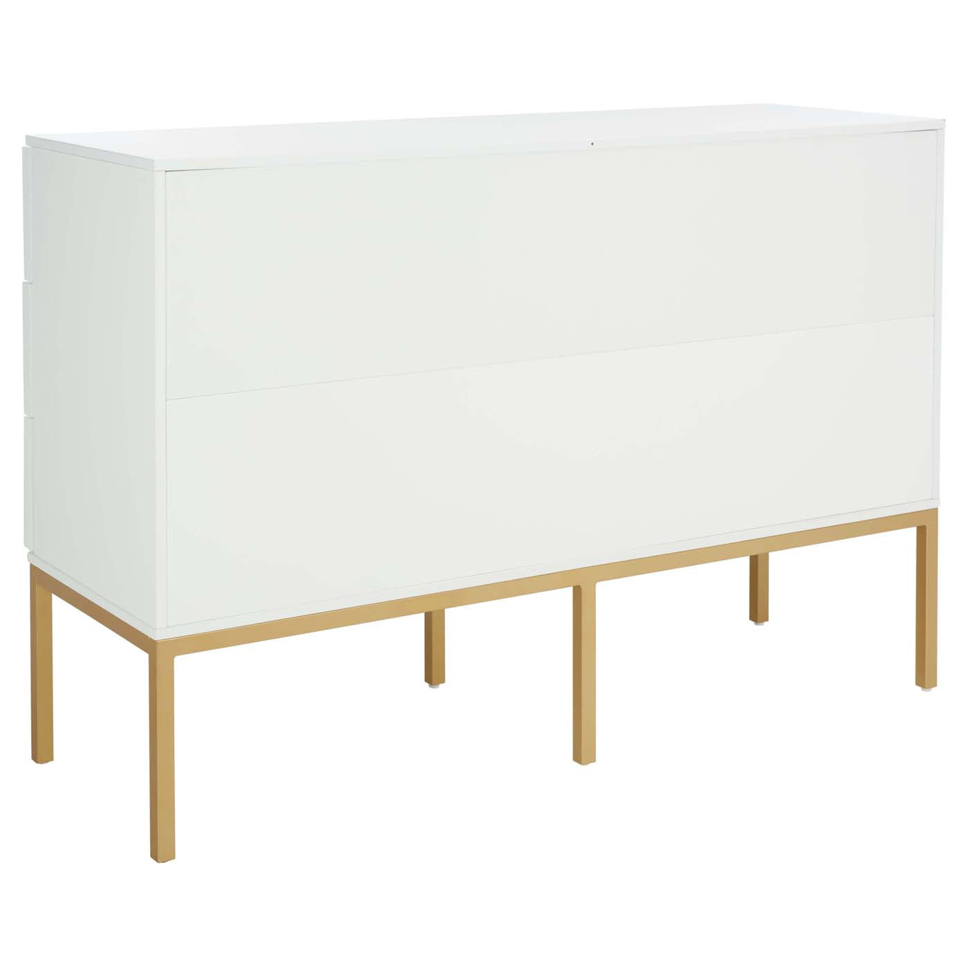 Zadie 6 Drawer Rattan Dresser | Safavieh - White / Natural