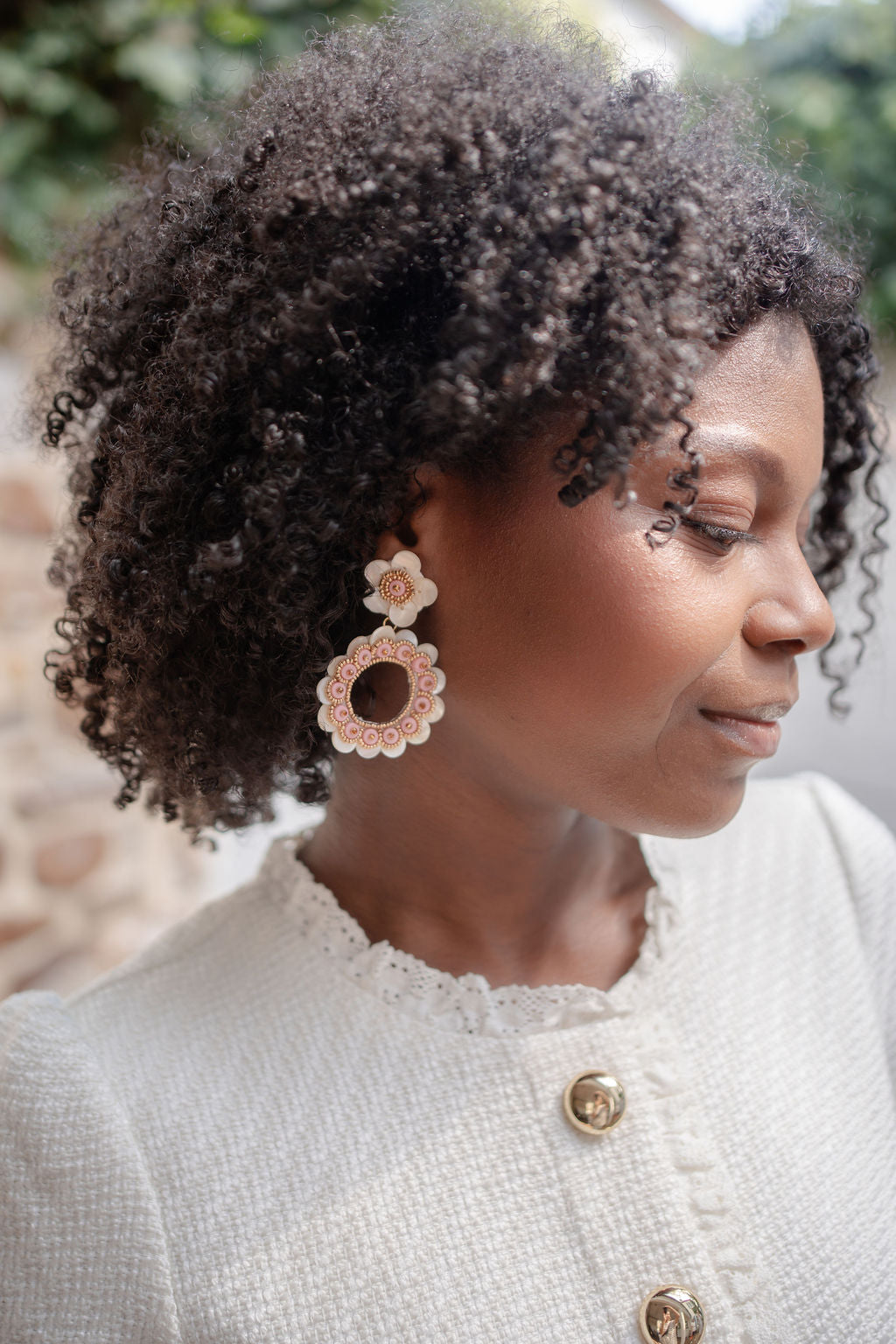 Kara Seashell Earring