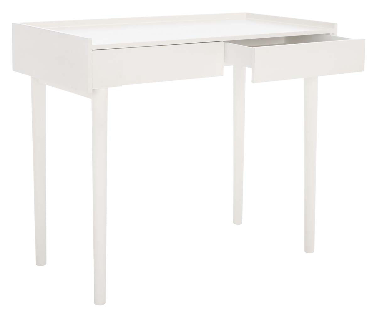 Henley 2 Drawer Desk | Safavieh - Antique White