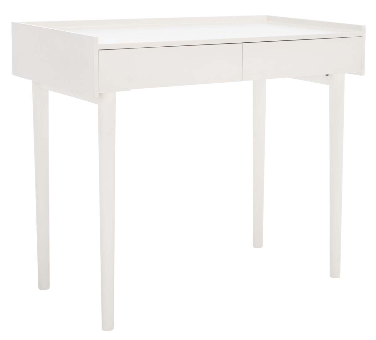 Henley 2 Drawer Desk | Safavieh - Antique White