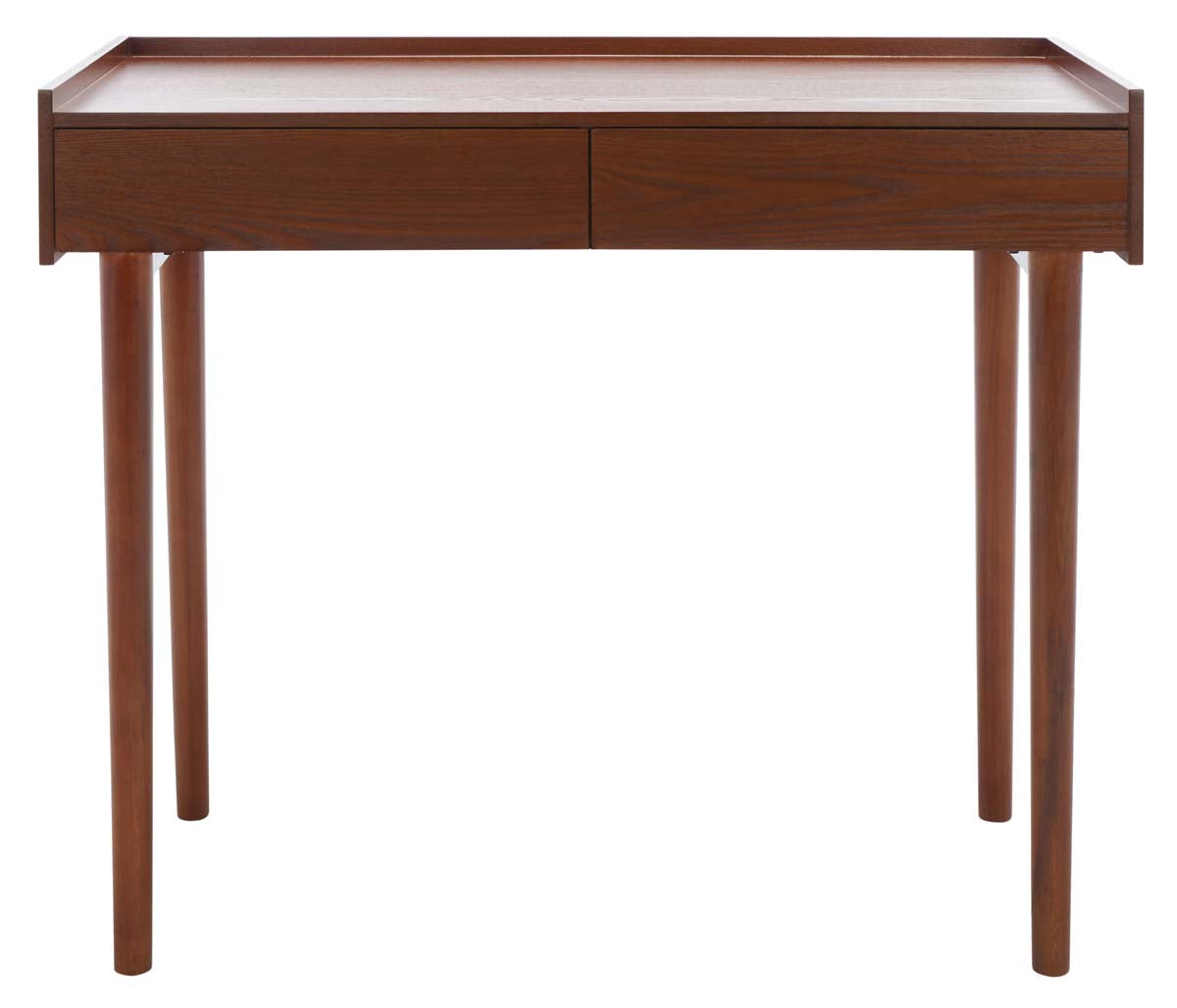 Henley 2 Drawer Desk | Safavieh - Brown