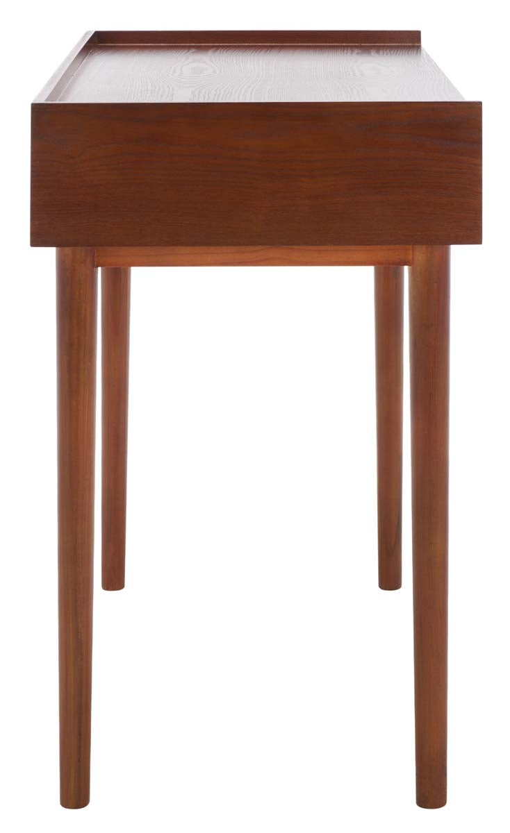 Henley 2 Drawer Desk | Safavieh - Brown