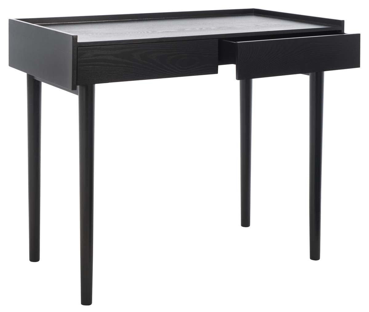 Henley 2 Drawer Desk | Safavieh - Black